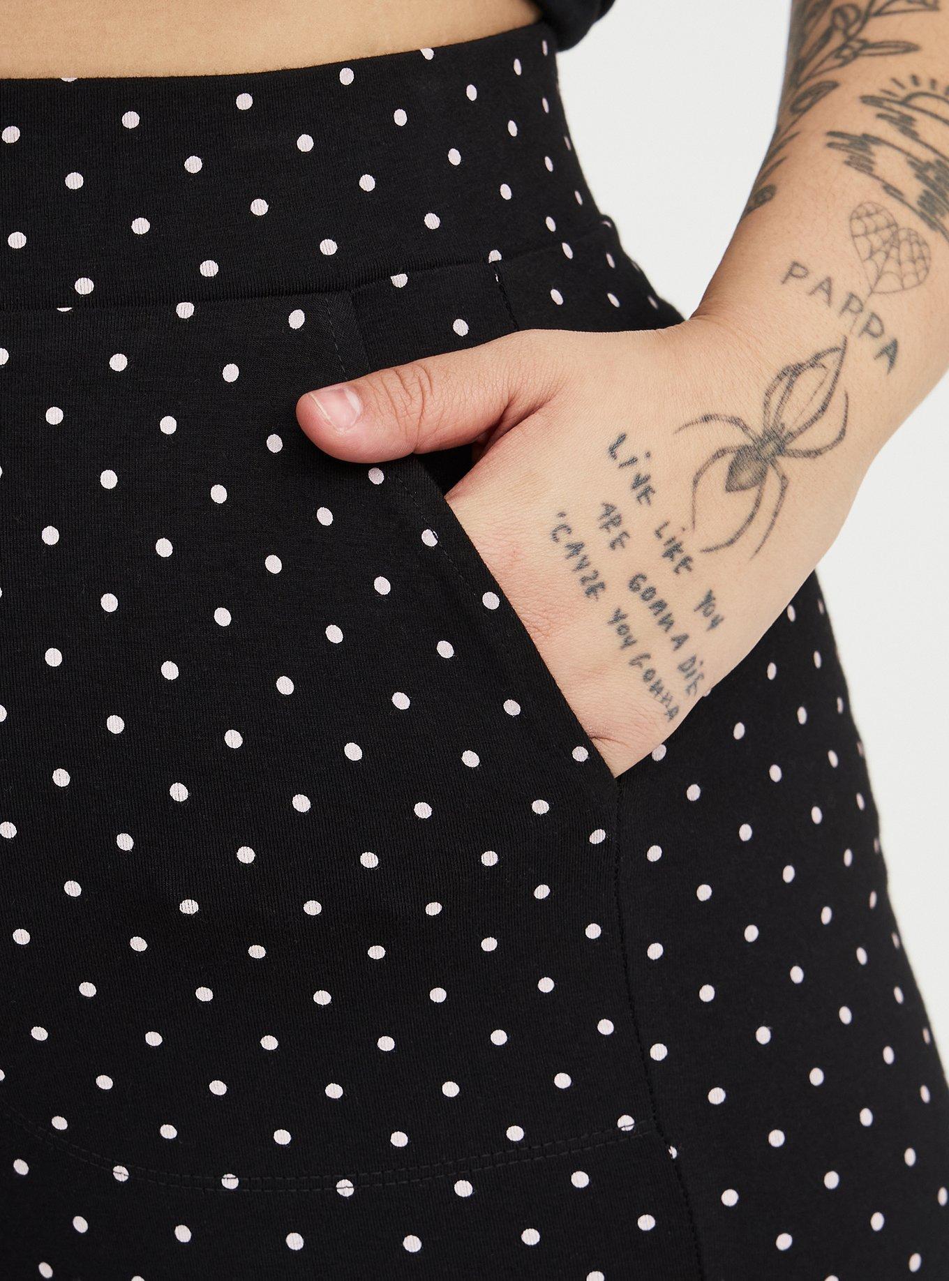 9'' Pocket Bike Short, CHIC DOT BLACK, alternate