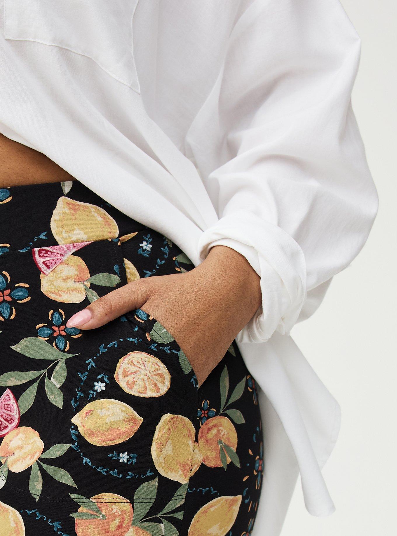 9'' Pocket Bike Short, FRUITY PICNIC BLACK, alternate