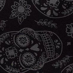9'' Pocket Bike Short, LINE SUGAR SKULLS GREY, swatch