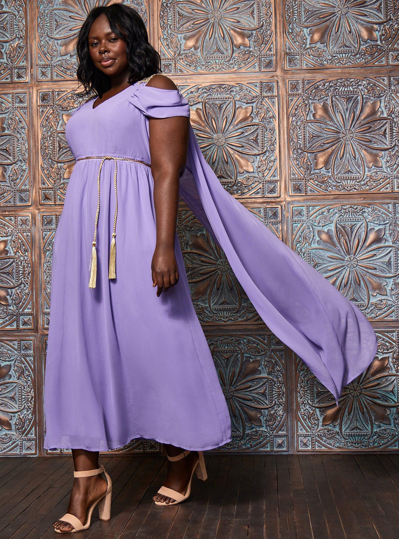 Plus size goddess dress on sale