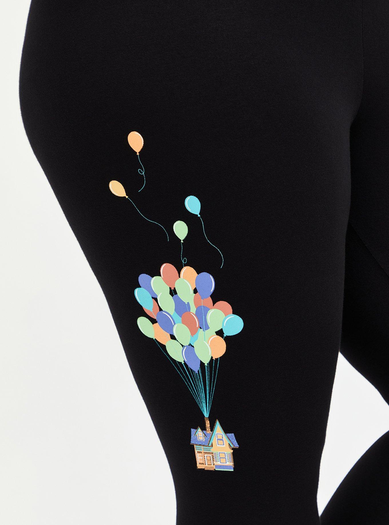 Disney Pixar Up Crop Legging, DEEP BLACK, alternate