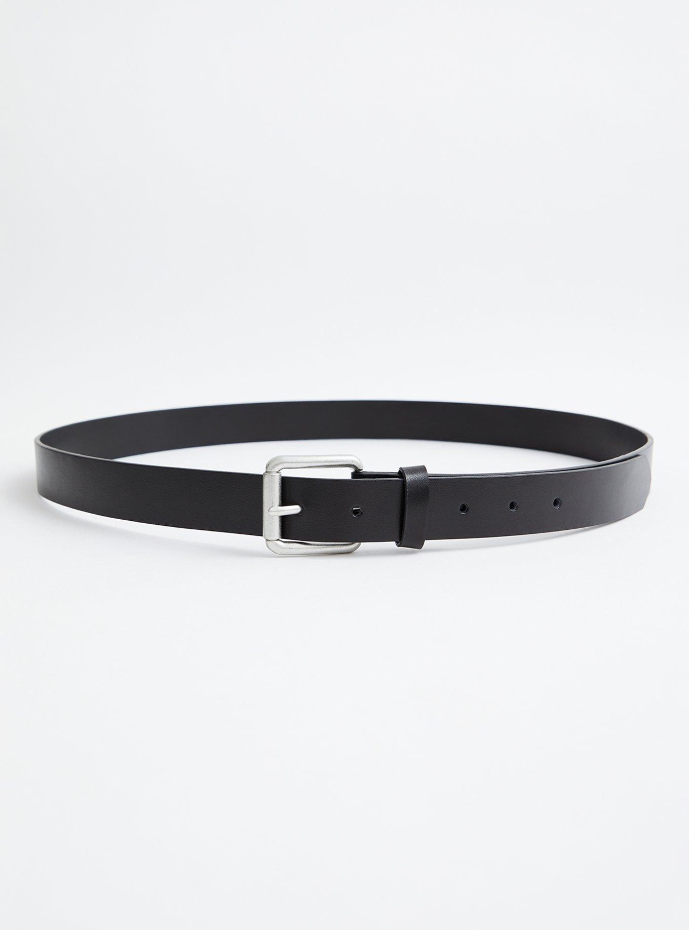 Plus Size Black Leather Jean Belt Torrid