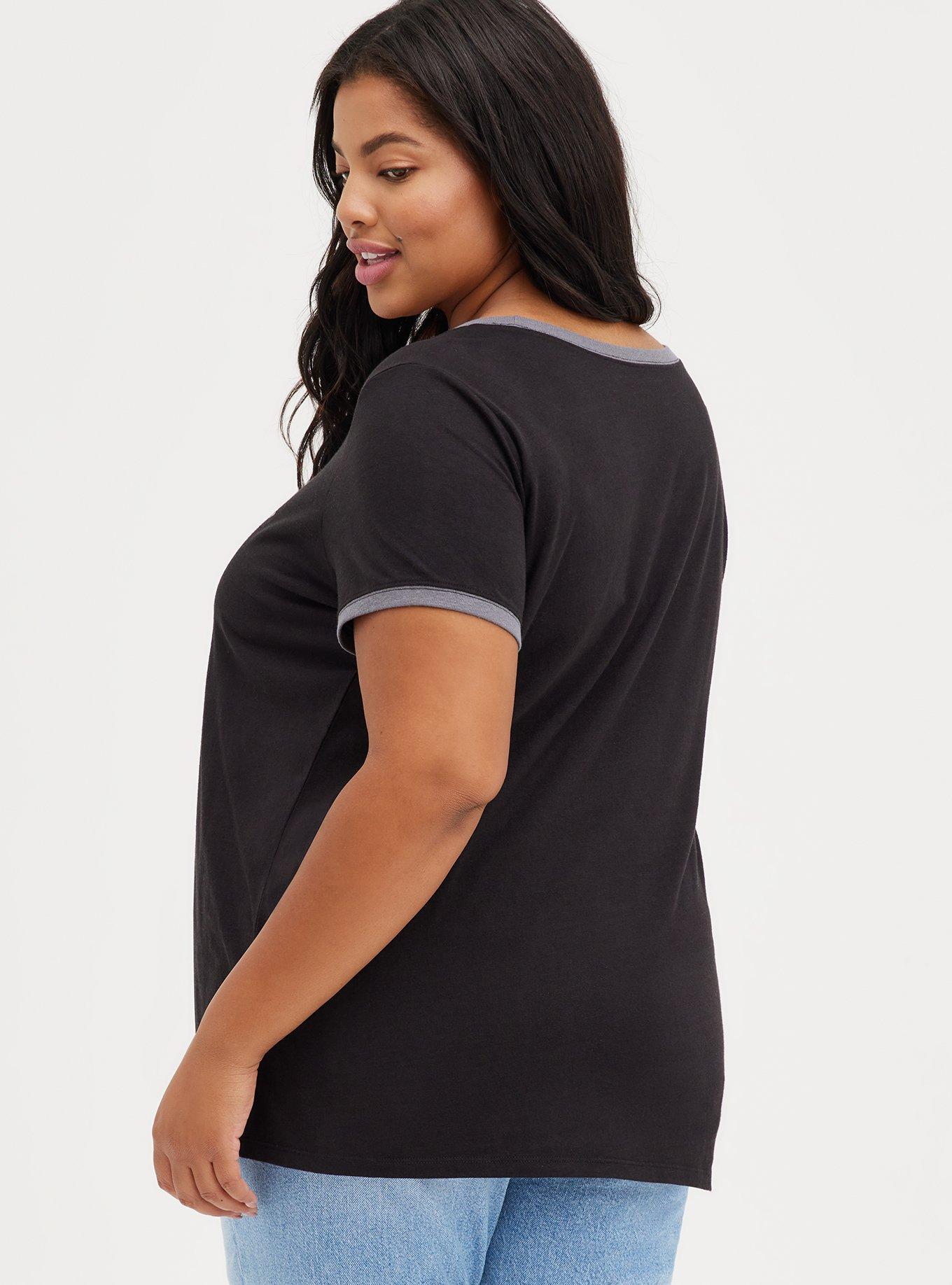 Plus Size - MLB Washington Nationals Red Triblend Tee - Torrid