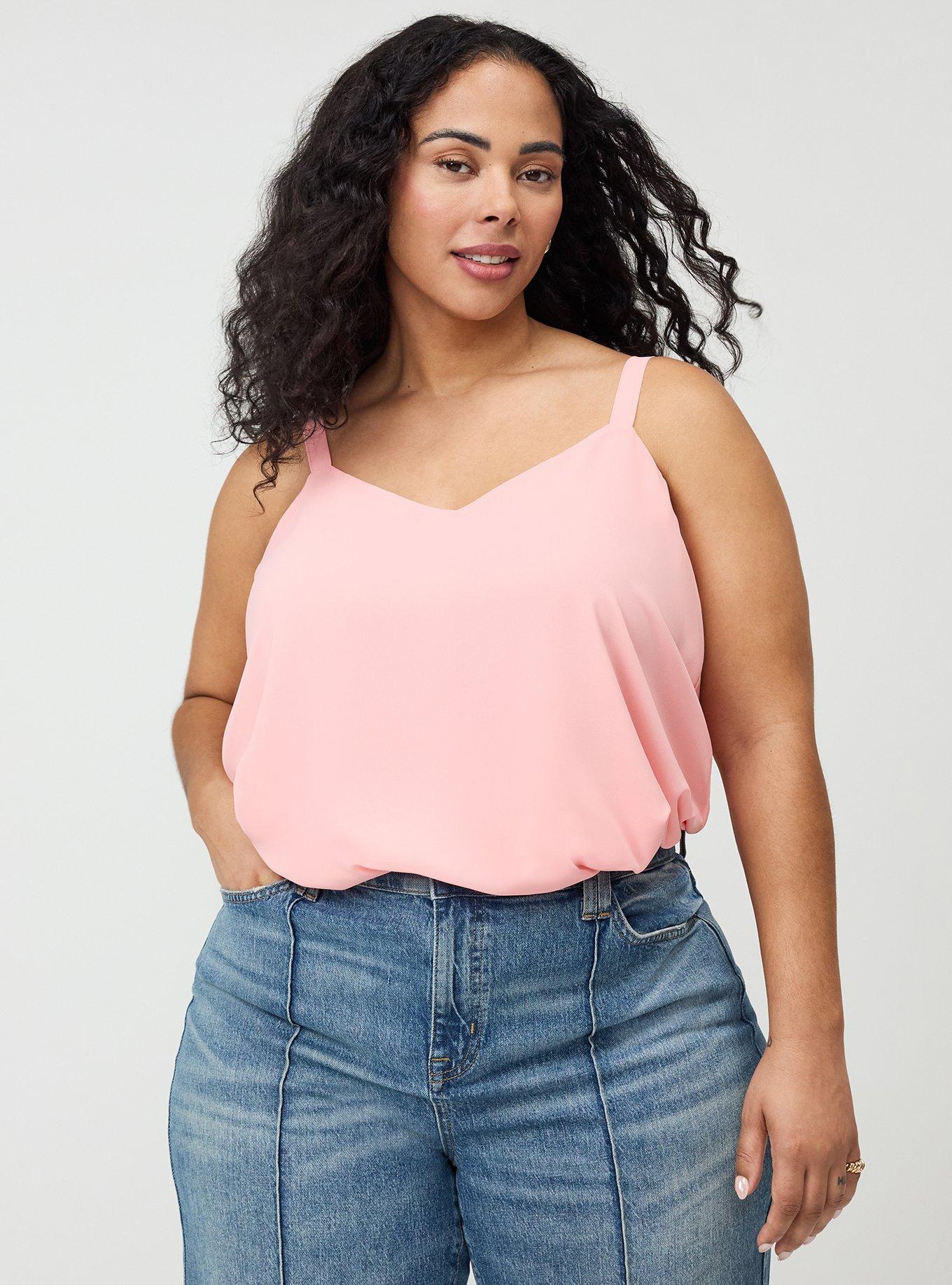 Sophie Chiffon Swing Cami, CORAL PINK, alternate