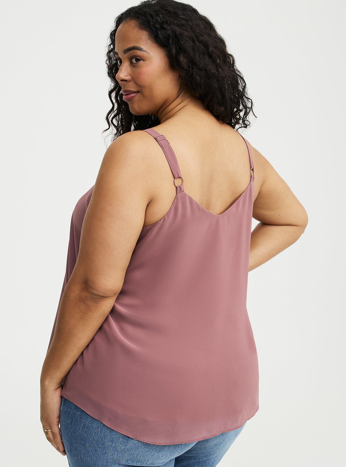 Sophie Chiffon Swing Cami, ROSE TAUPE, alternate