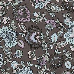 Plus Size Sophie Chiffon Swing Cami, FORTUNE PAISLEY CHARCOAL, swatch