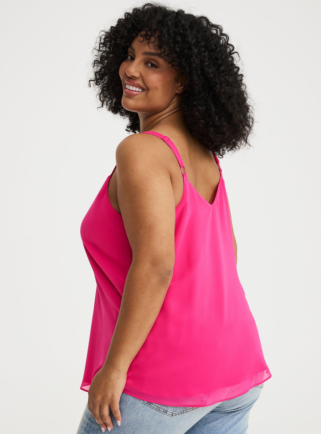 Sophie Chiffon Swing Cami, BEETROOT PURPLE, alternate