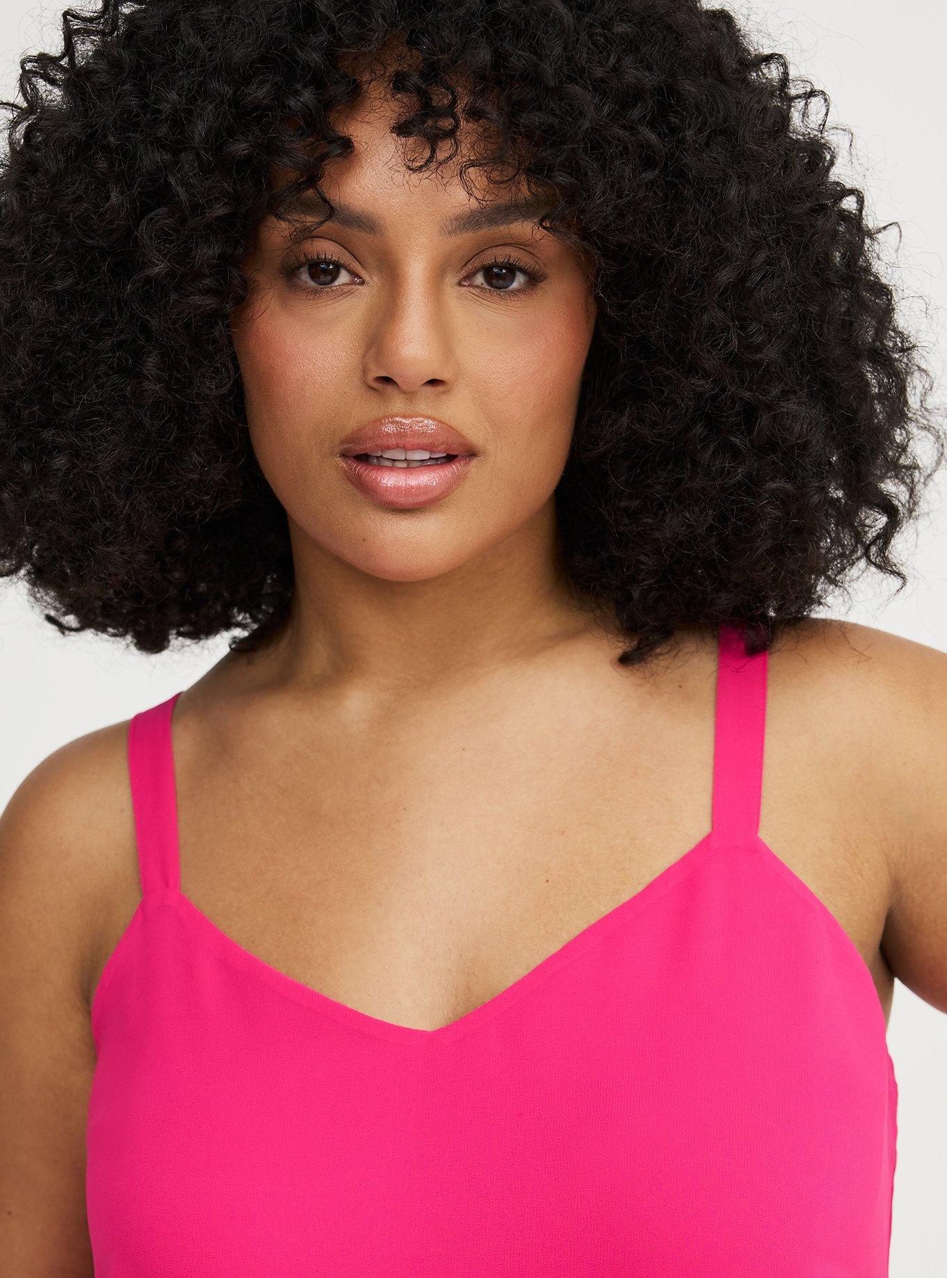 Sophie Chiffon Swing Cami, BEETROOT PURPLE, alternate