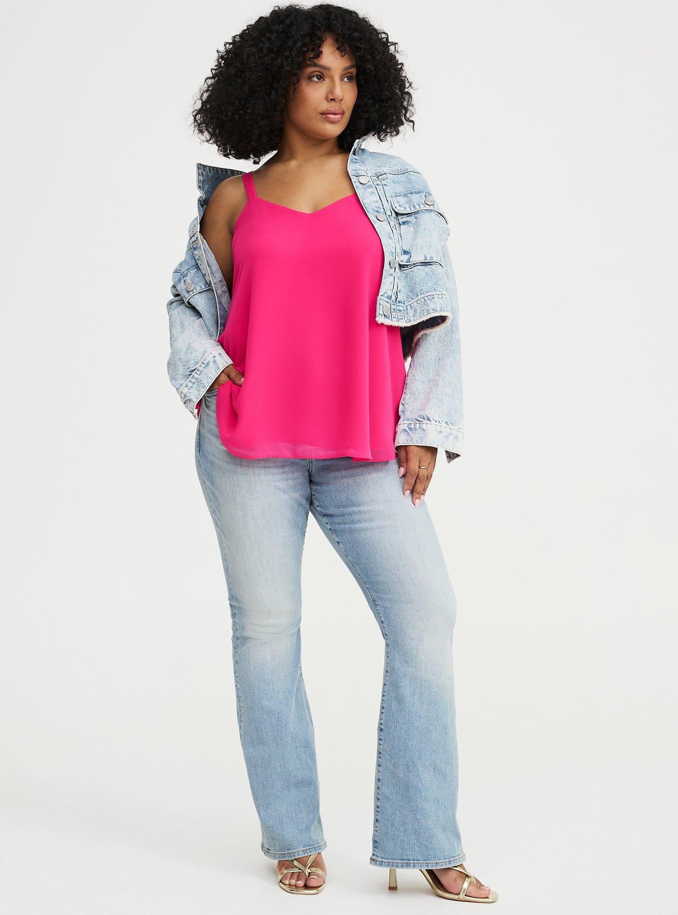 Sophie Chiffon Swing Cami, BEETROOT PURPLE, alternate