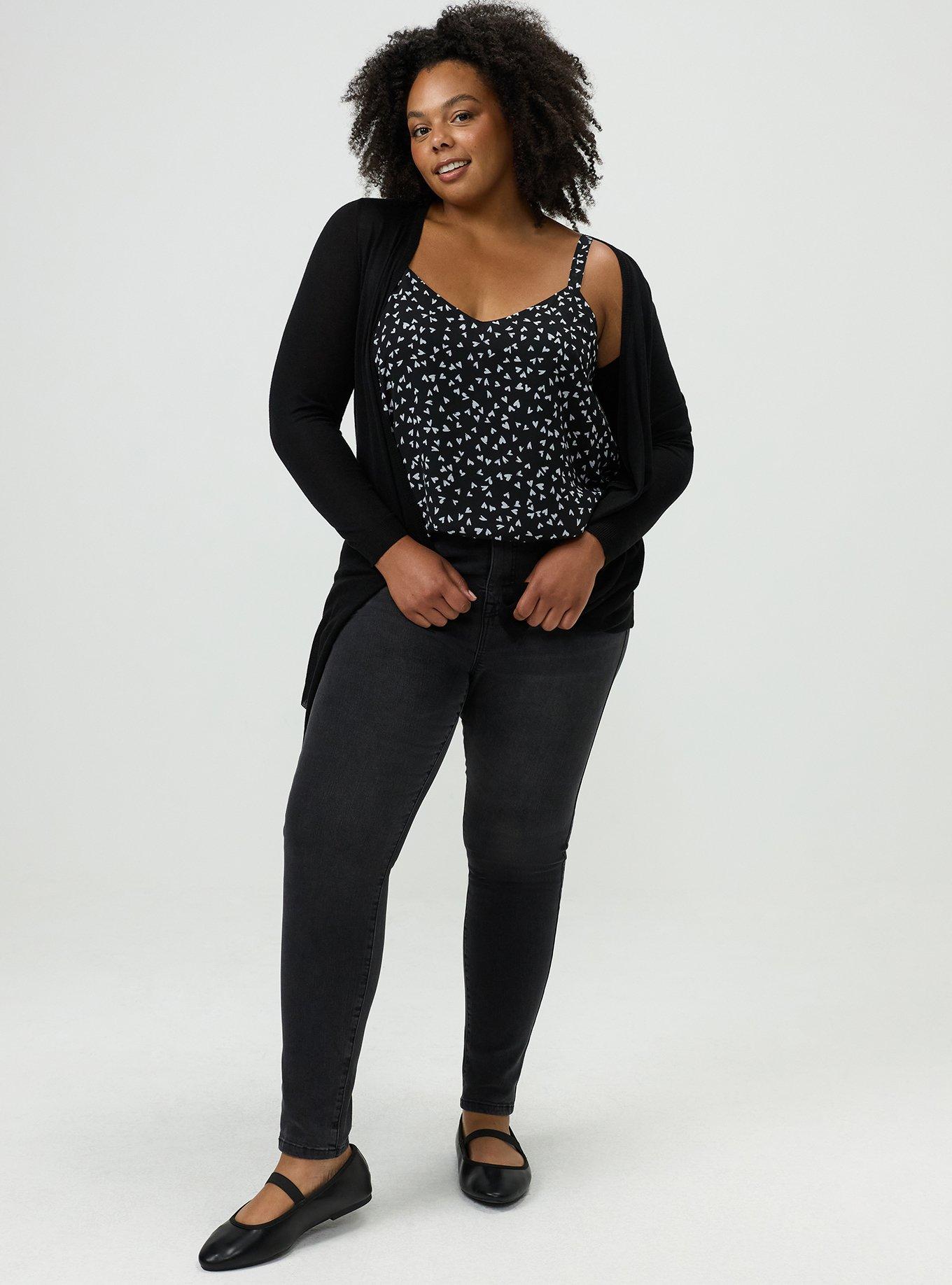 Sophie Swing Cami, LONELY HEARTS BLACK, alternate