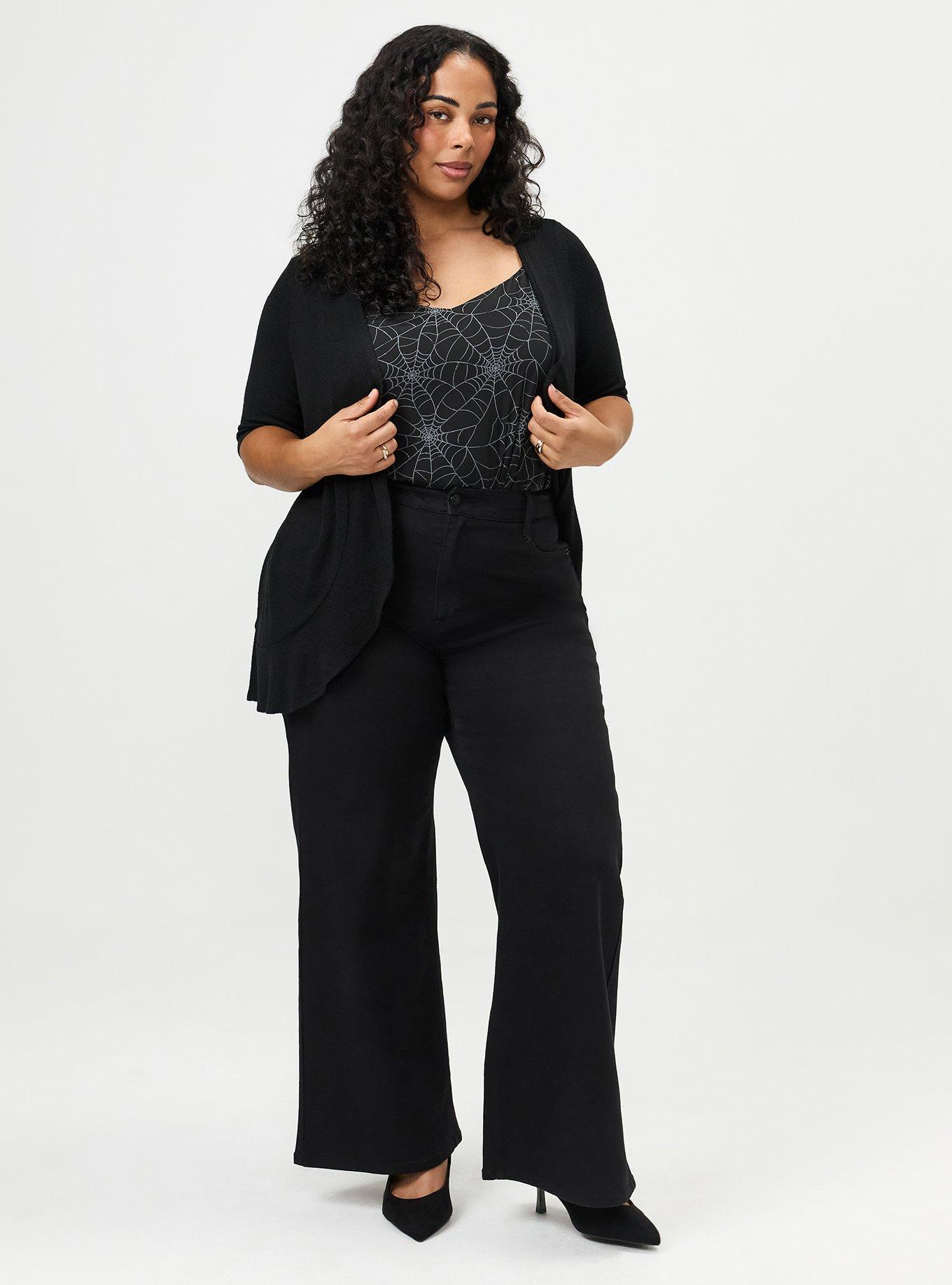 Sophie Swing Cami, SPIDER WEBS DEEP BLACK, alternate