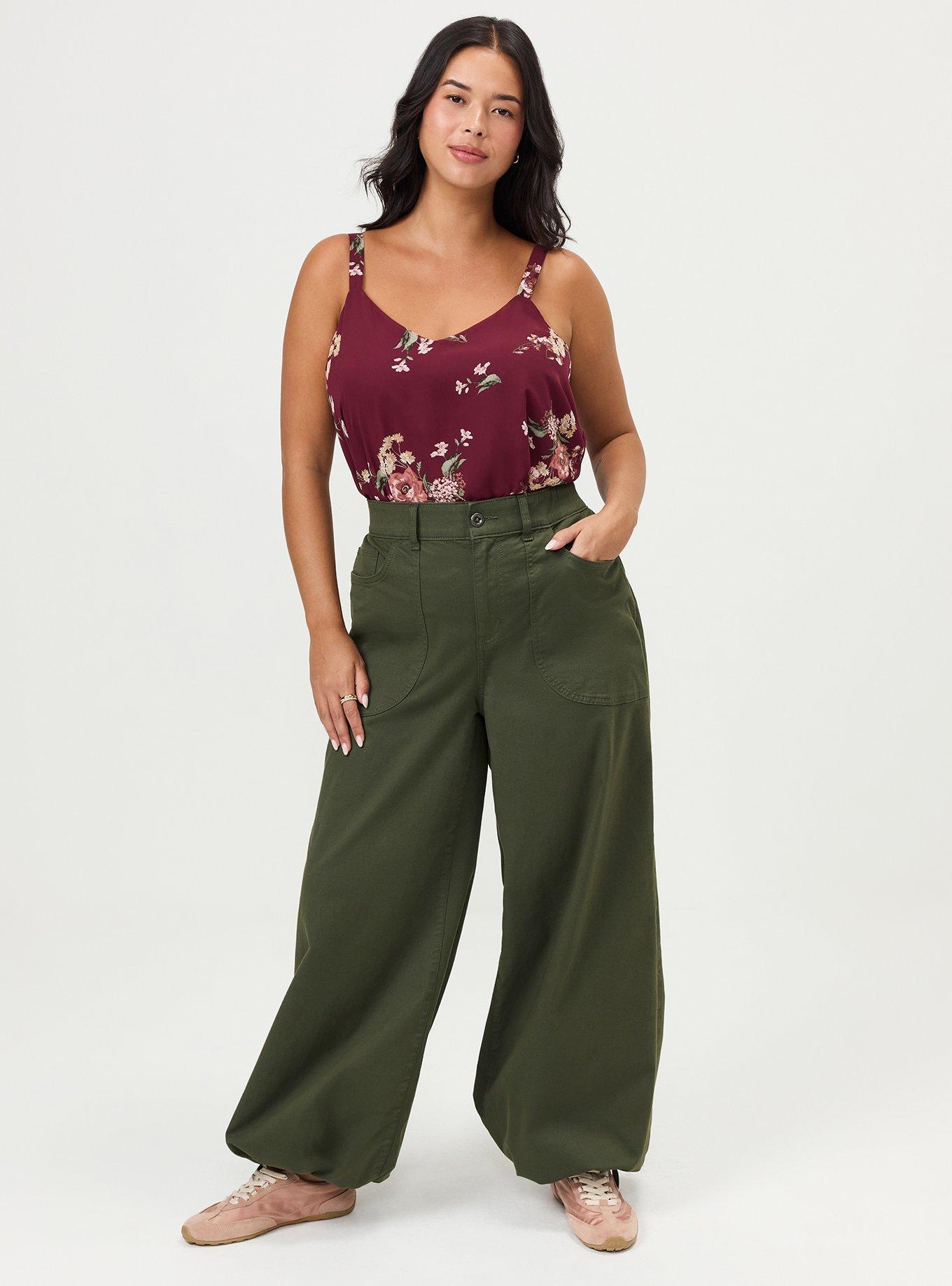 Sophie Swing Cami, FALL BOUQUET FLORAL BURGUNDY, alternate
