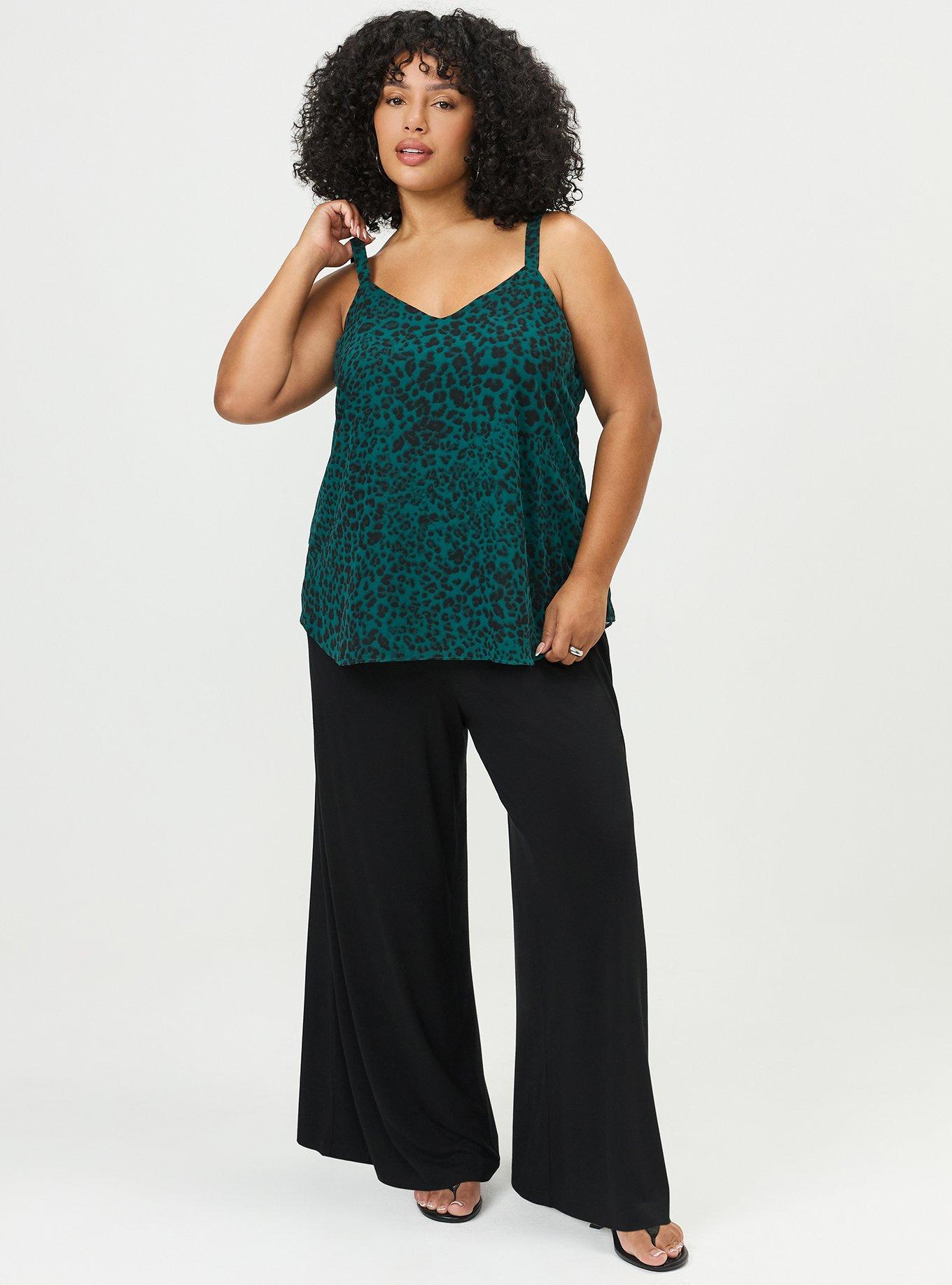 Sophie Swing Cami, SOFT LEOPARD GREEN, alternate