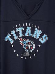 Classic Fit Football Tee - Tennessee Titans Navy, PEACOAT, alternate