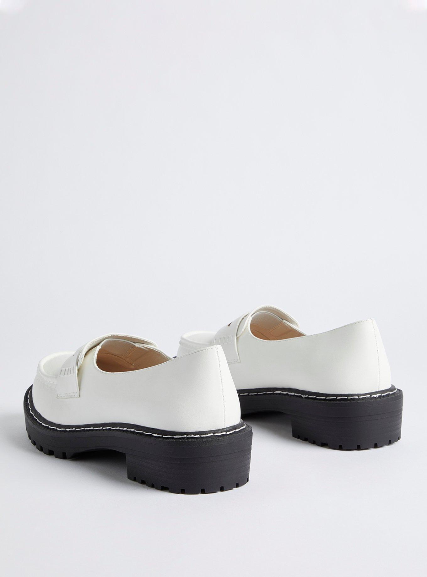 Chunky Lug Loafer (WW), IVORY, alternate