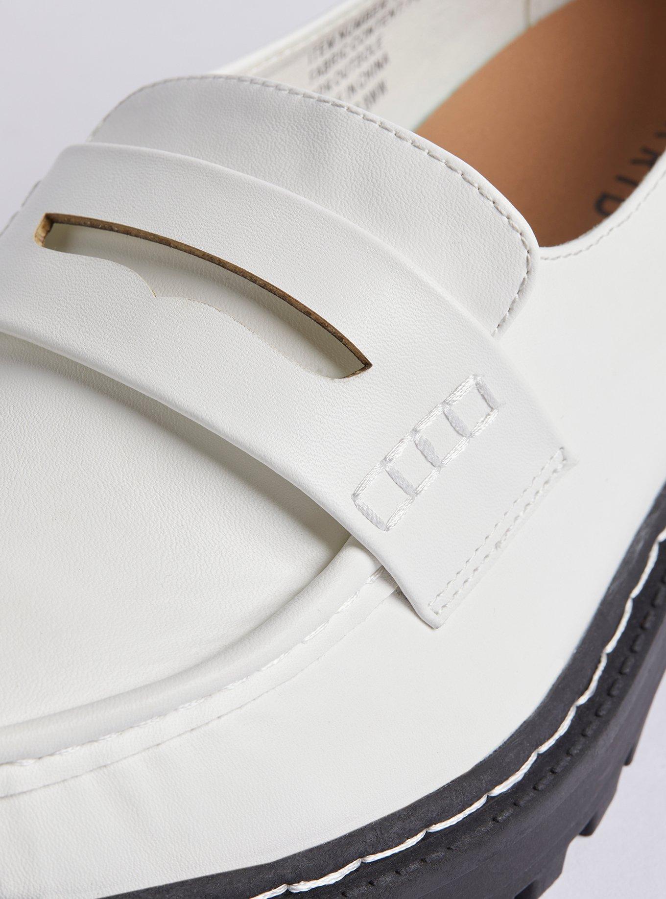 Chunky Lug Loafer (WW), IVORY, alternate