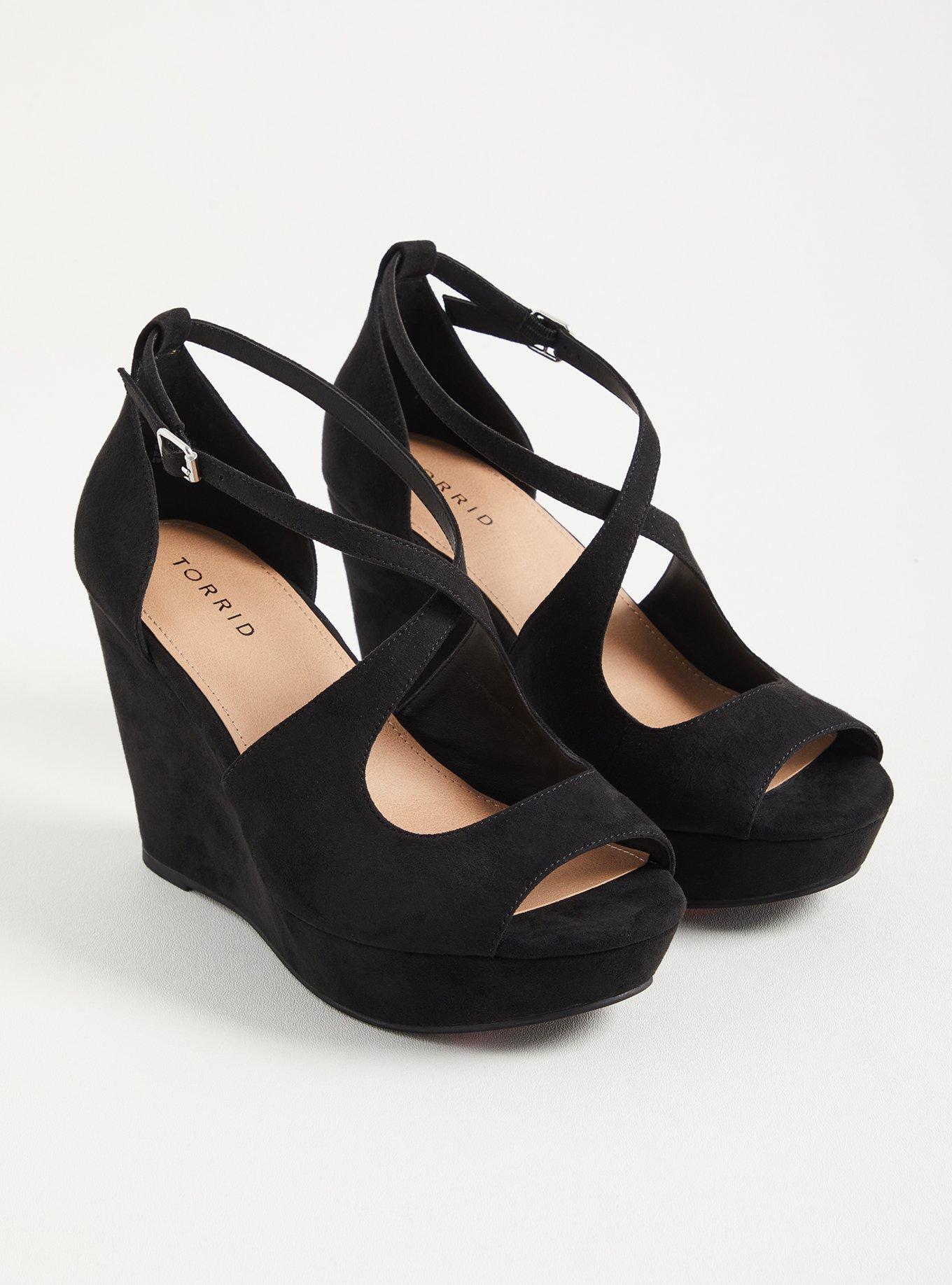 Criss Cross Platform Wedge