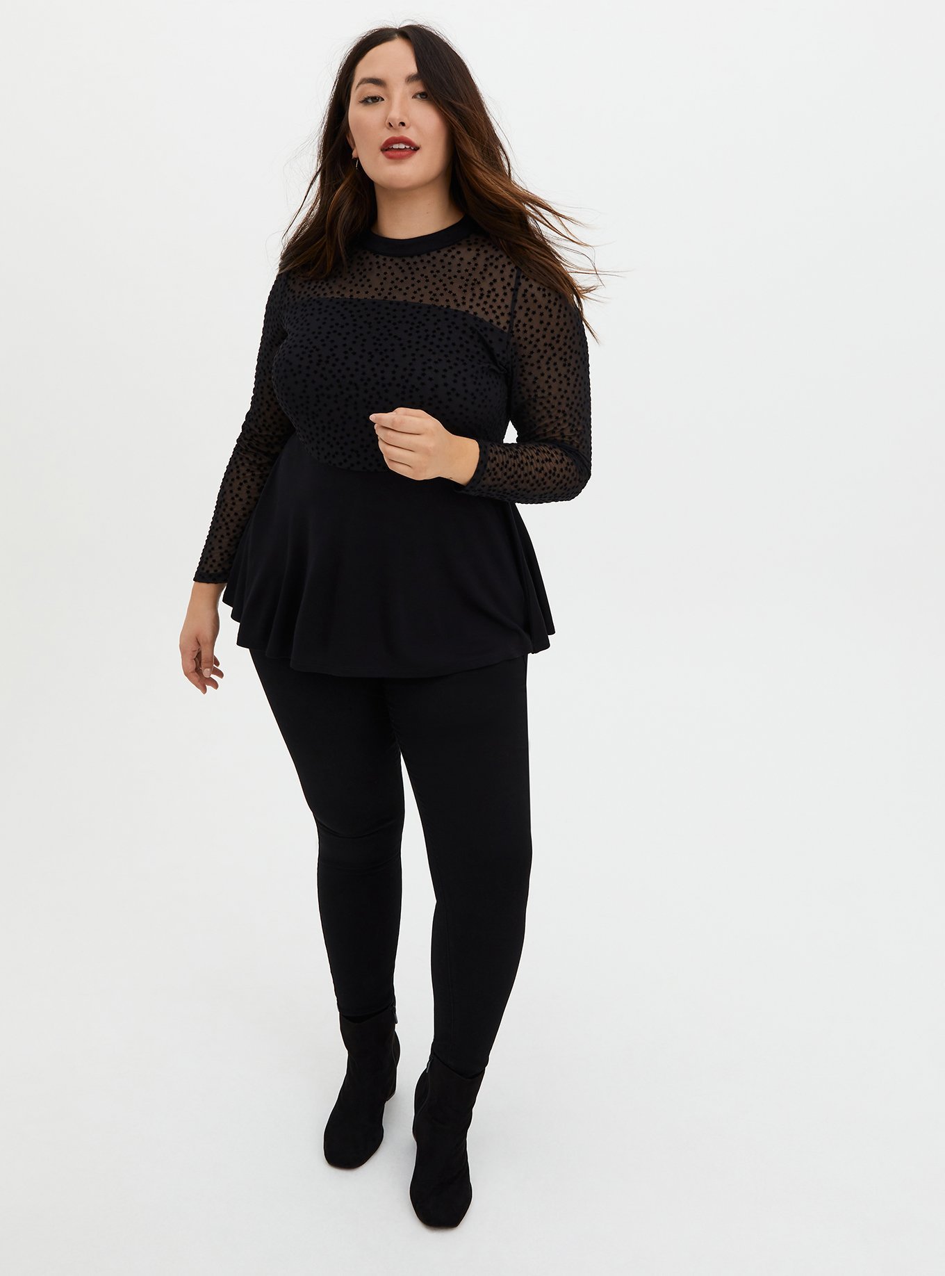 Jean Noir Court Style 'Bombshell' Torrid Taille 30 - Neuf Sans étiquettes, Coupe Premium