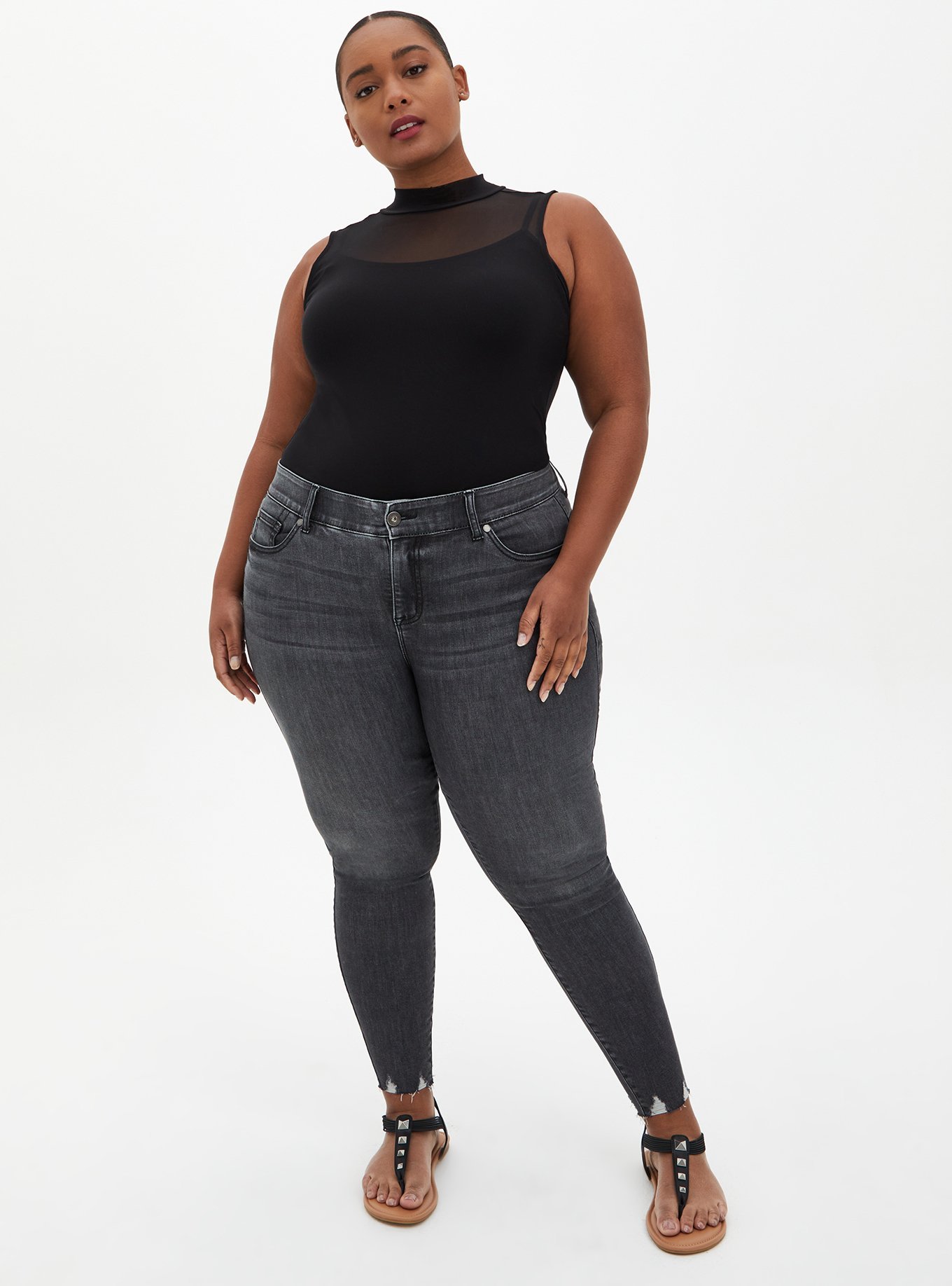 Plus Size - Bombshell Skinny Super Soft High-Rise Jean - Torrid