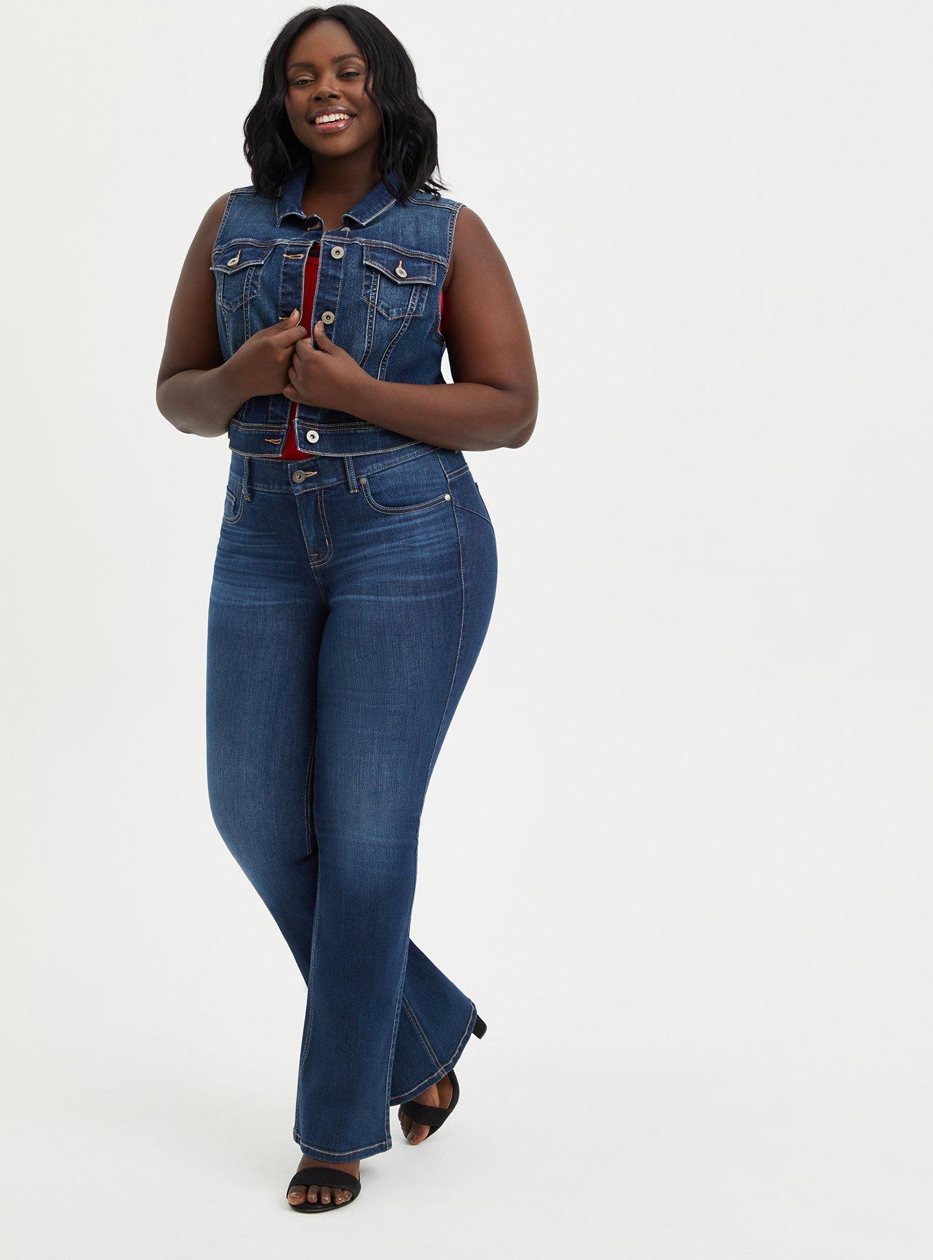 Torrid denim hot sale vest