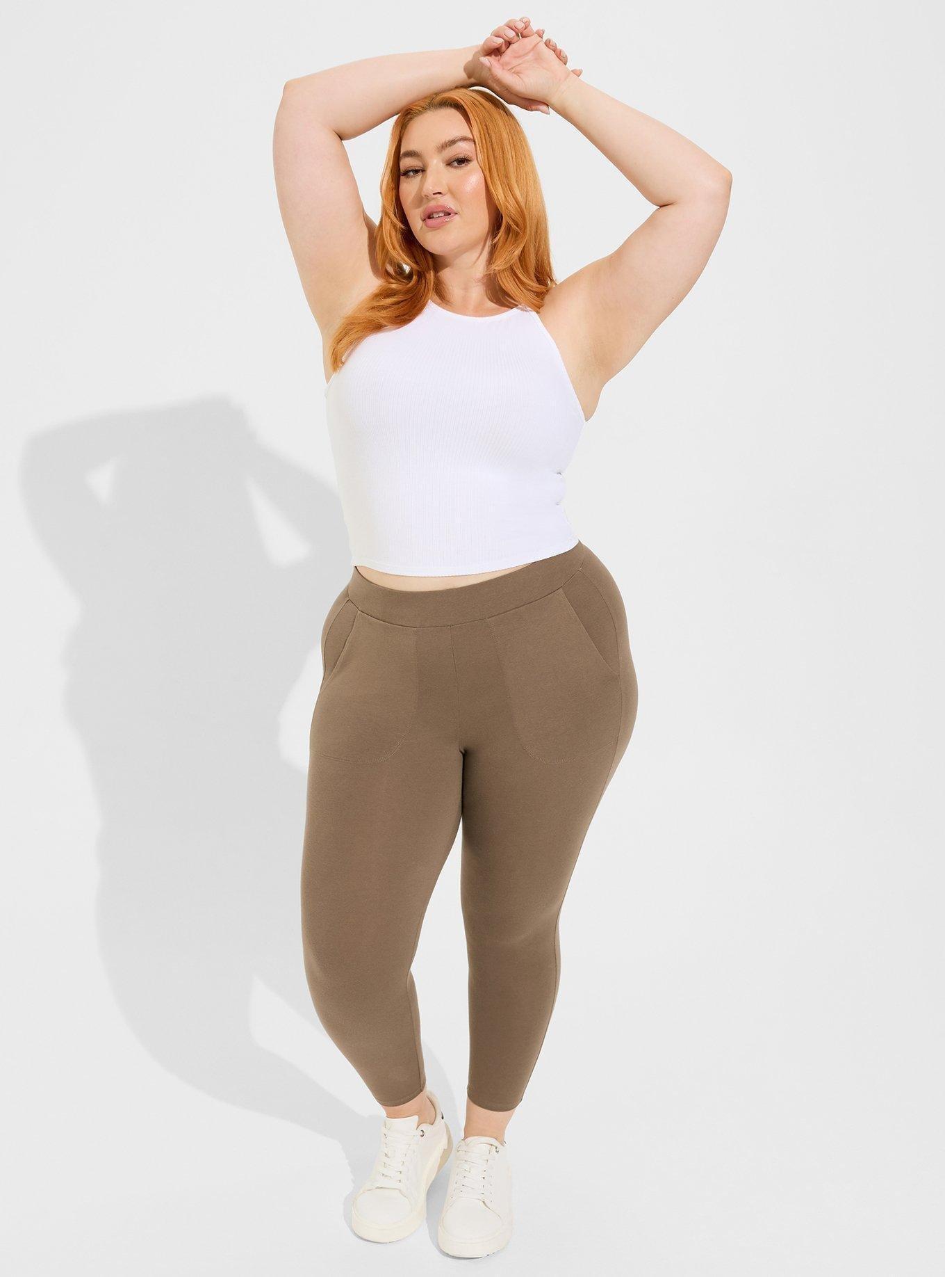 Signature Full Length Leggings - Khaki