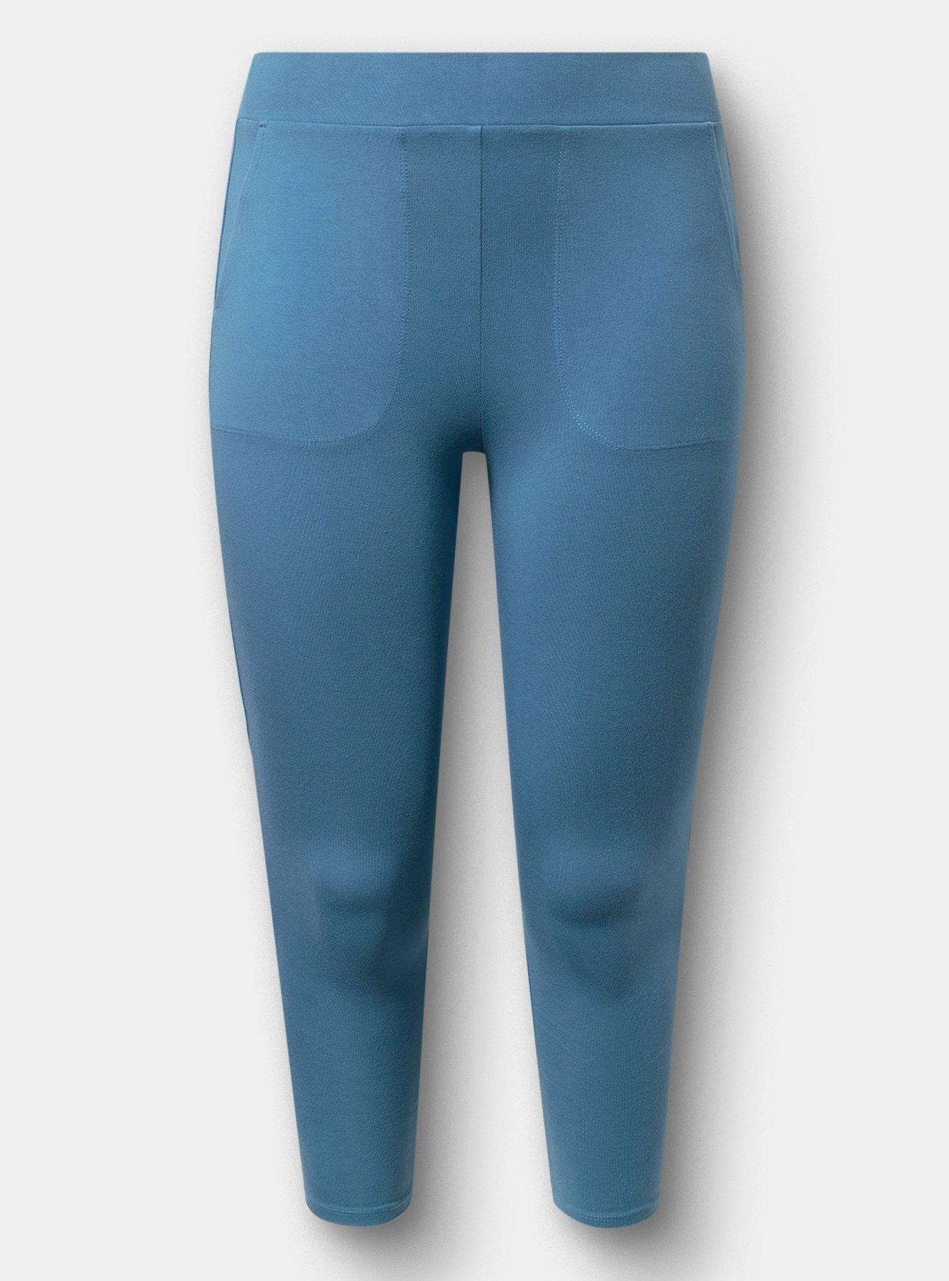 Plus Size Crop Pocket Legging, STELLAR, hi-res