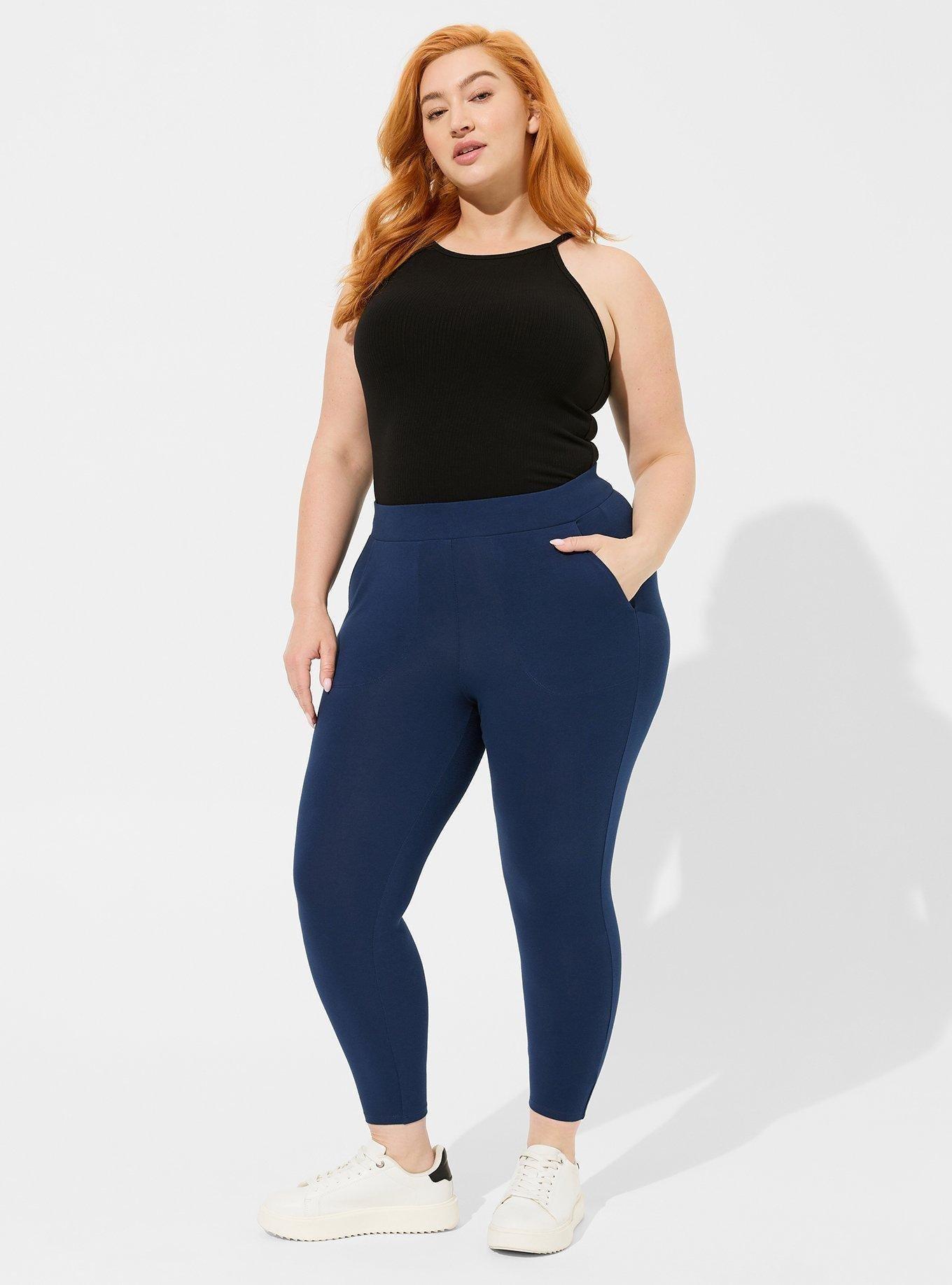 Buttery Smooth Basic Solid Extra Plus Size Leggings - 3X-5X - USA Fashion