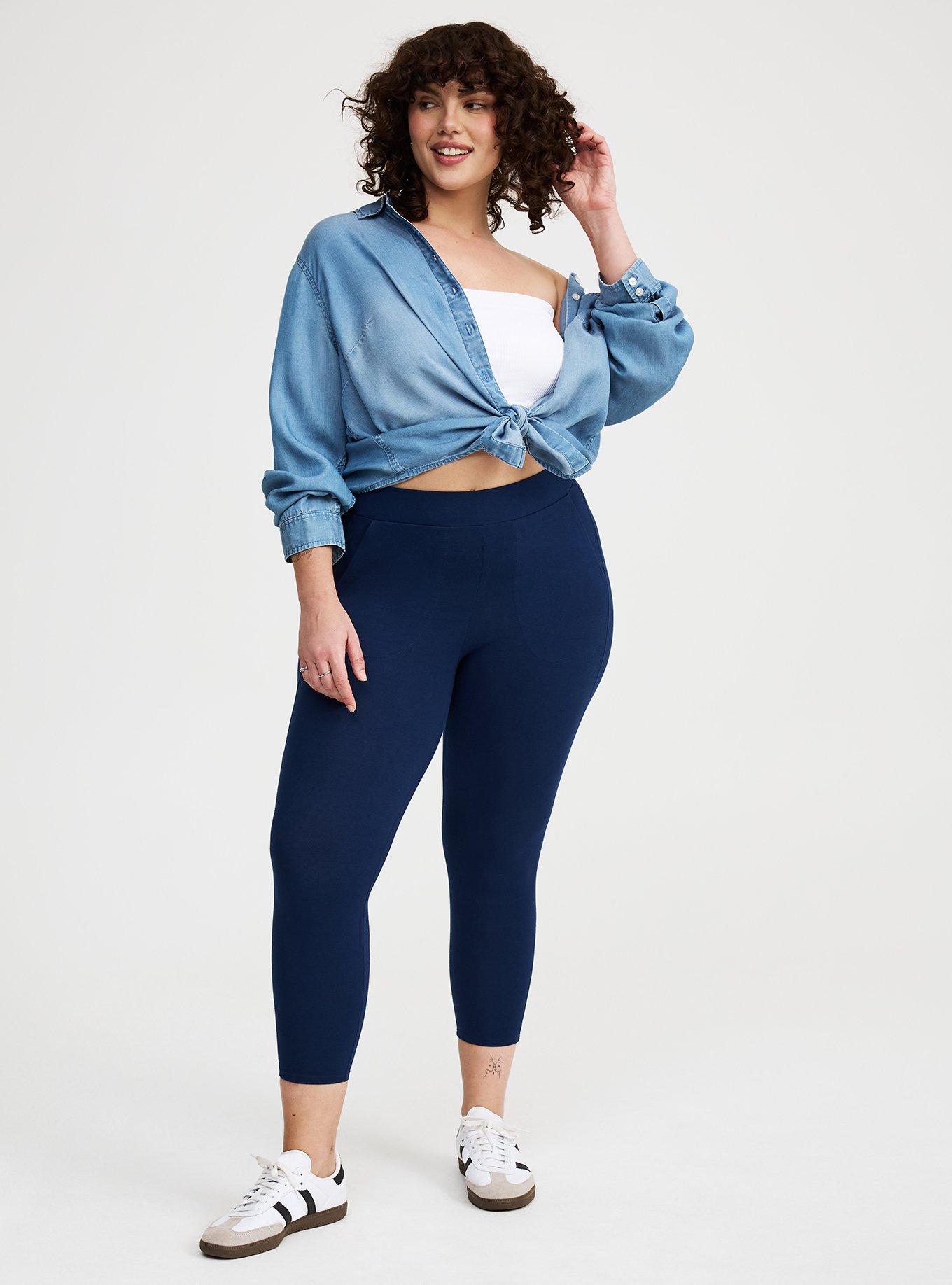 Plus Size - Capri Signature Waist Premium Legging - Torrid