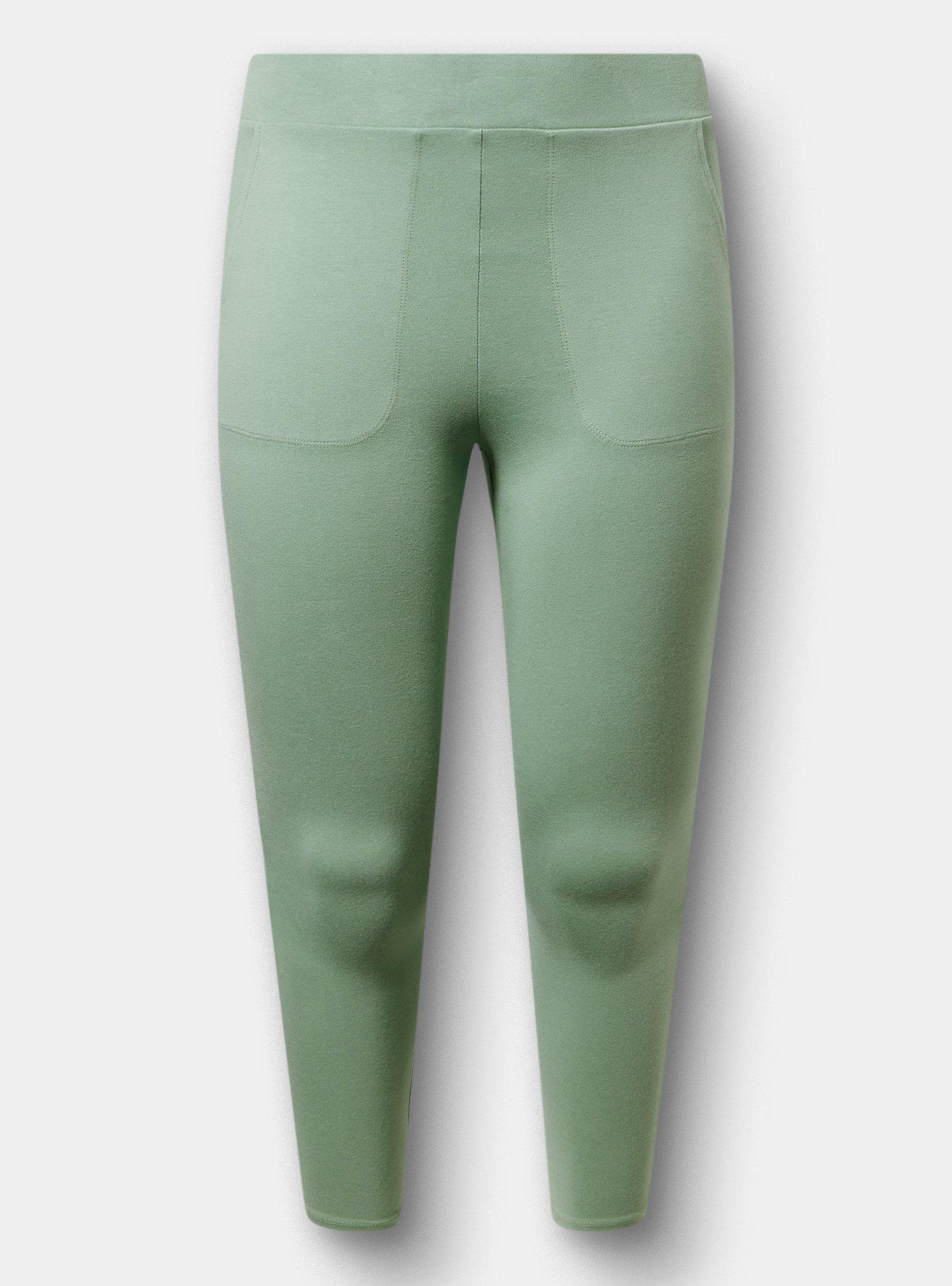 Crop Pocket Legging, HEDGE GREEN, hi-res