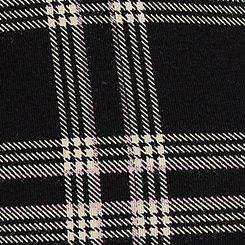 Crop Pocket Legging, EXTRA TEXTURE PLAID BLACK, swatch