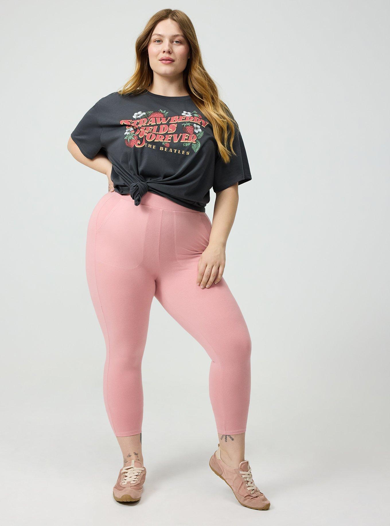 Crop Pocket Legging, ROSE ELEGANCE, alternate