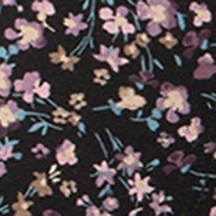 Crop Pocket Legging, SWEET FLORAL BLACK, swatch