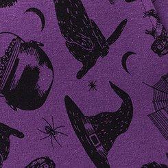 Crop Pocket Legging, BEWITCHED ICONS PURPLE, swatch