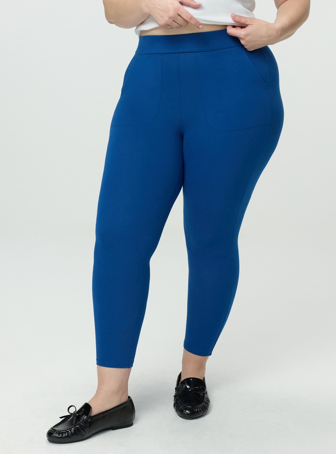 Crop Pocket Legging, BLUE QUARTZ, alternate