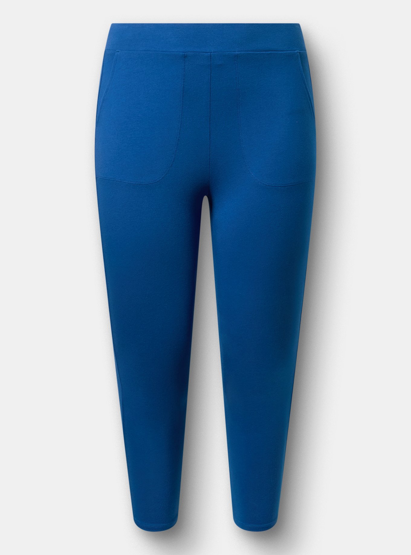 Crop Pocket Legging, BLUE QUARTZ, flat