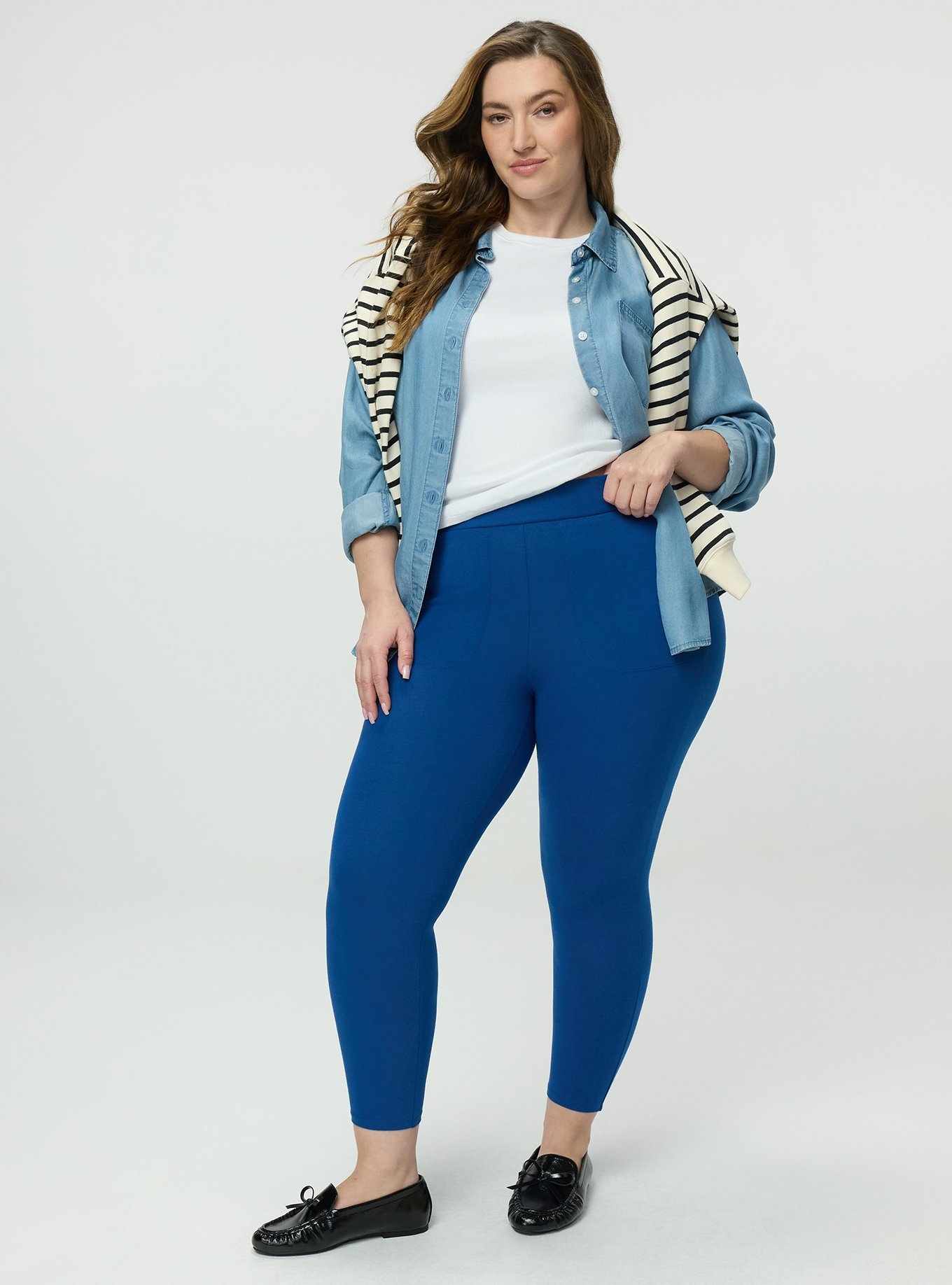 Crop Pocket Legging, BLUE QUARTZ, hi-res