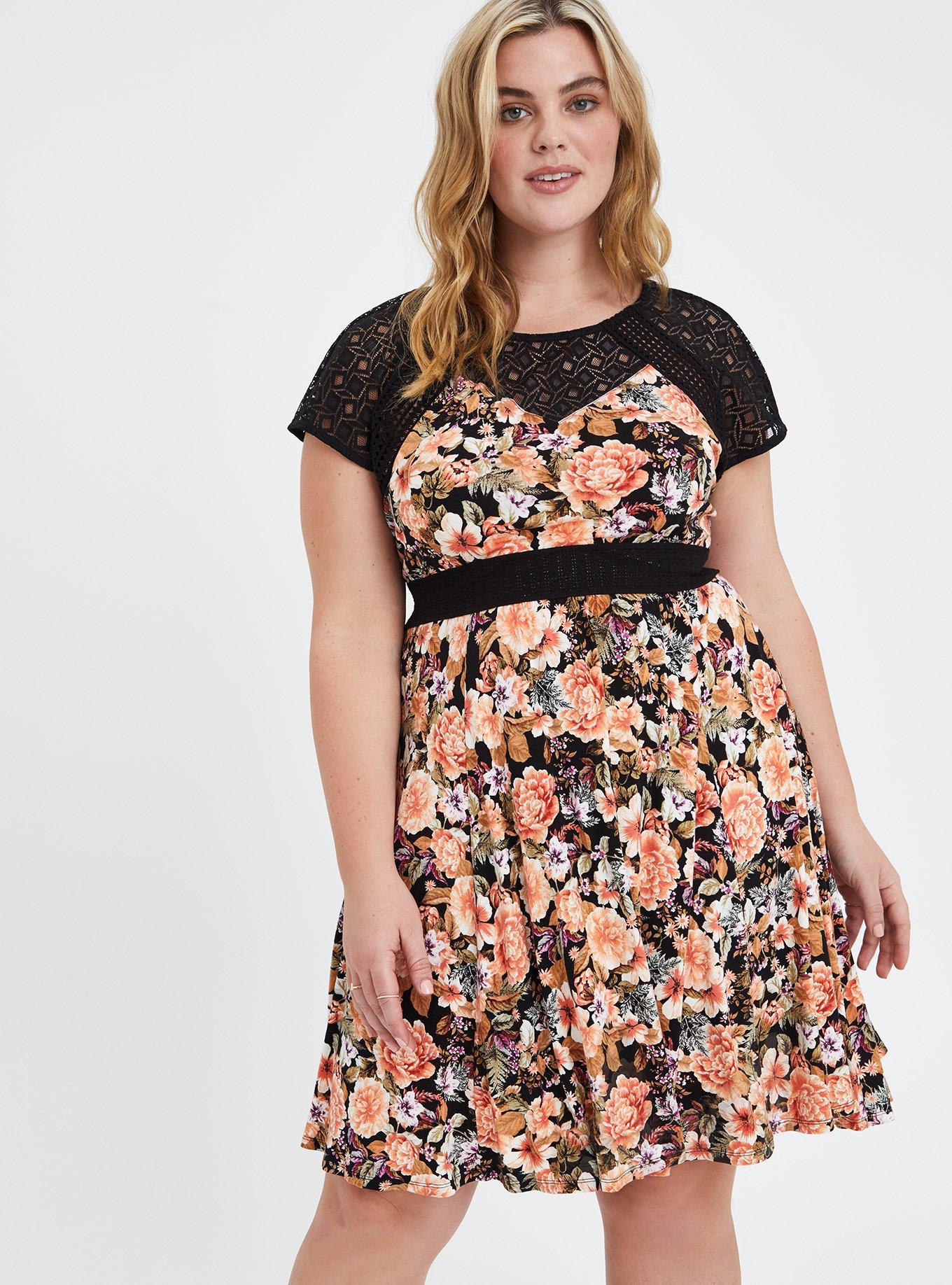 chinese dress ladies Sweetheart Lace-Up Corset Skater Dress
