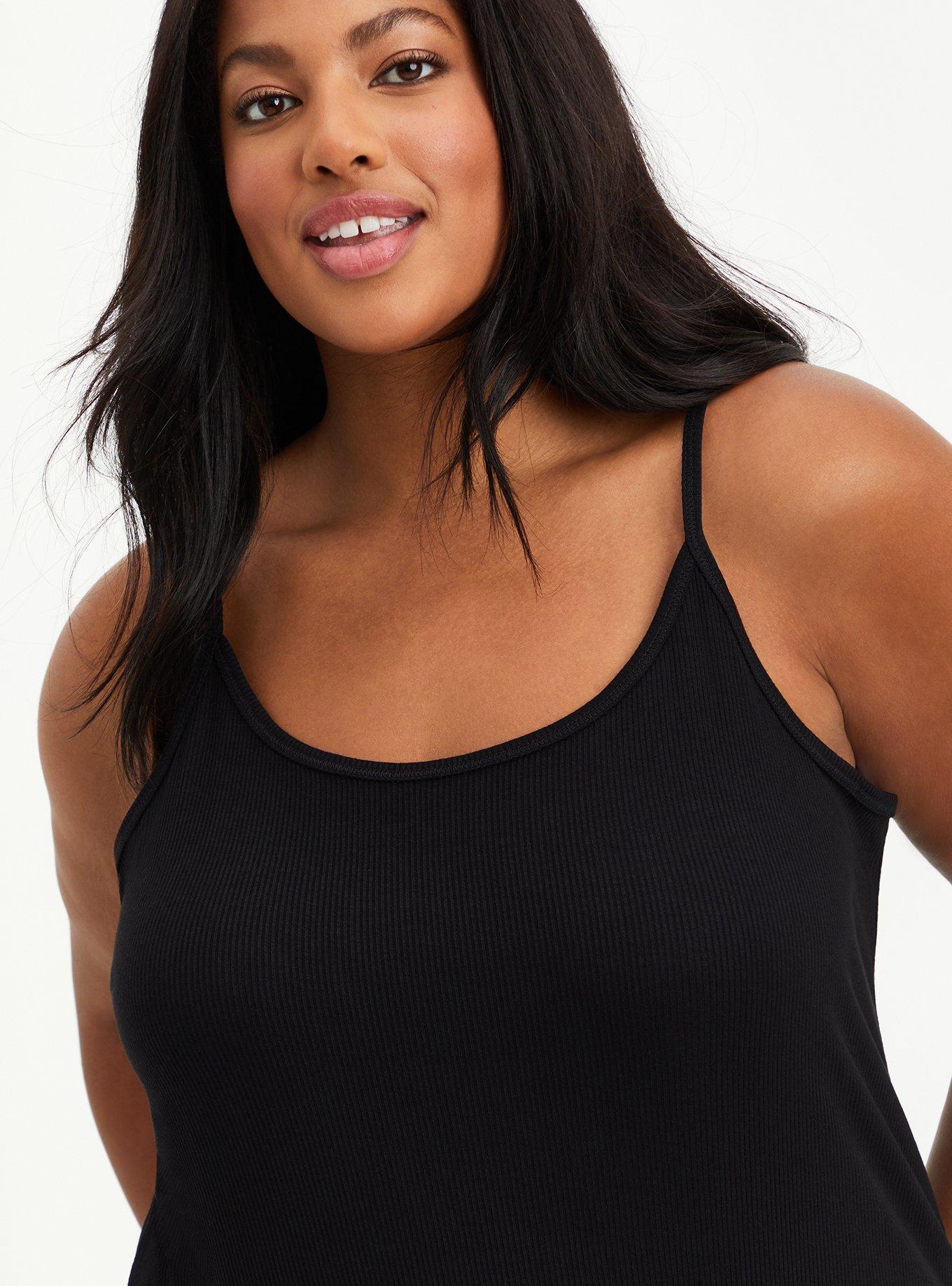 Plus Size - Super Soft Rib Cami Lounge Gown - Torrid