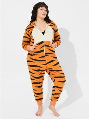 Plus Size Onesie Pajamas - Disney Winnie The Pooh Tigger, ANIMAL, alternate