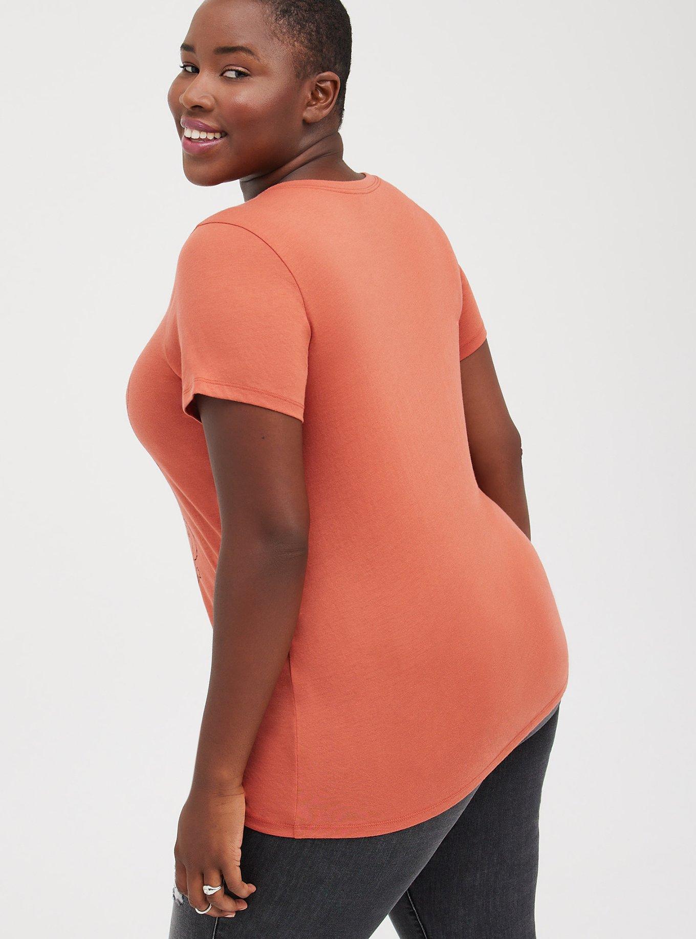 Slim Fit Crew Tee - Hocus Pocus Rust, RUST, alternate