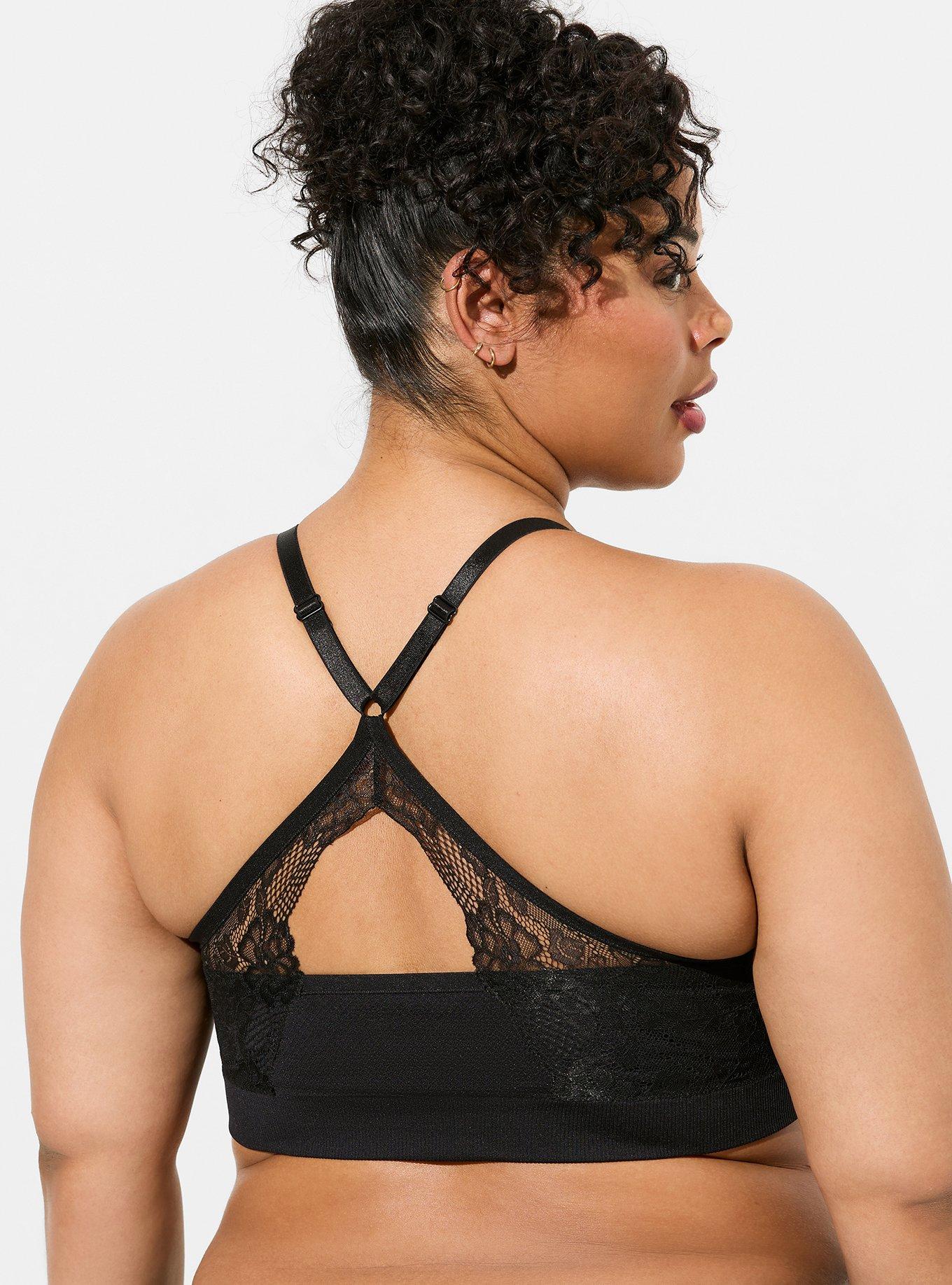 Out From Under Lacey Seamless Racerback Bra