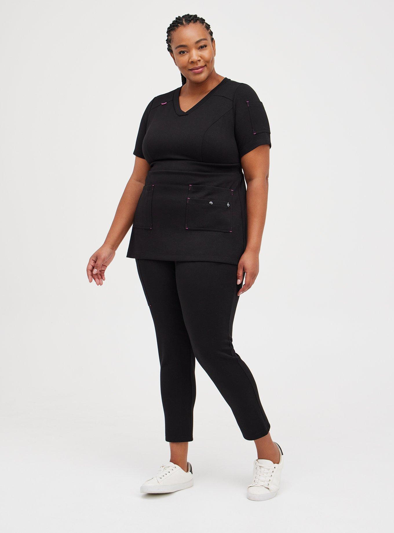 Black Scrub Top Bodysuit  FINAL SALE – CODE NXT Scrubs