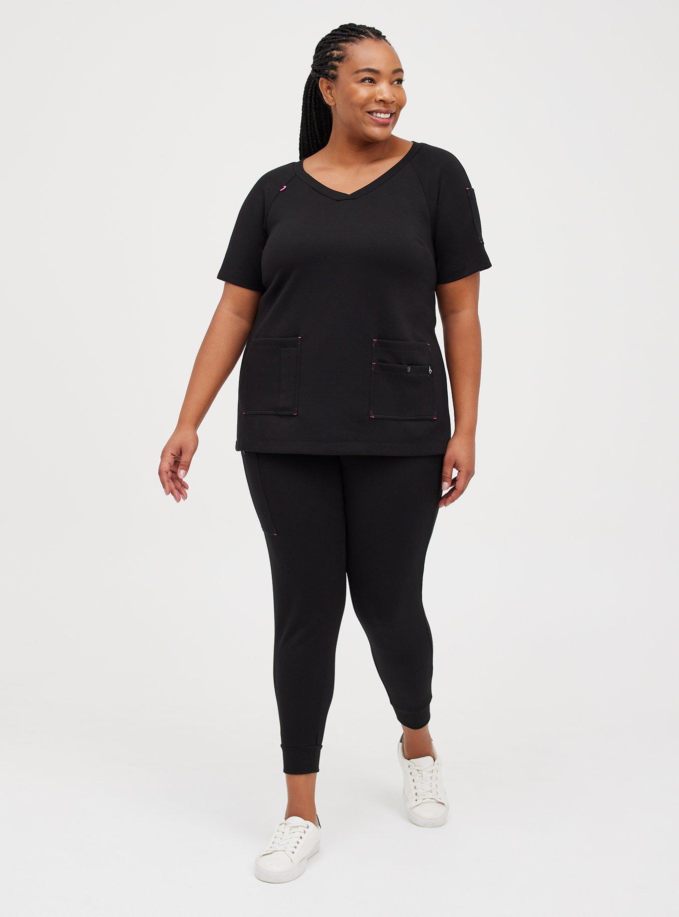 Plus-Size Scrub Pants for Women