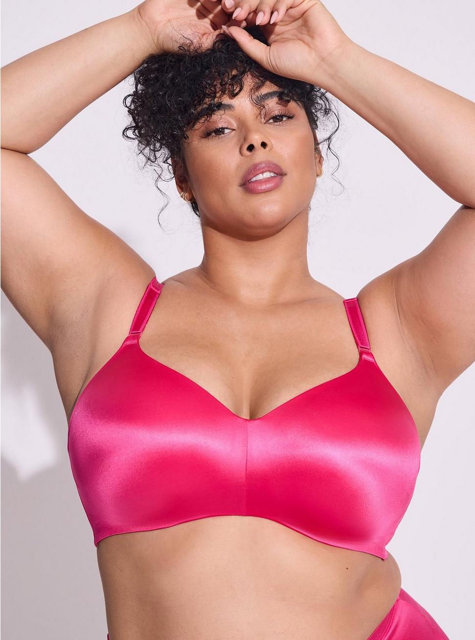 Everyday Wire-Free Lightly Lined Shine 360° Back Smoothing® Bra, BEET ROOT PURPLE, hi-res