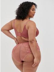 Everyday Wire-Free Lightly Lined Shine 360° Back Smoothing® Bra, WITHERED ROSE PINK, alternate