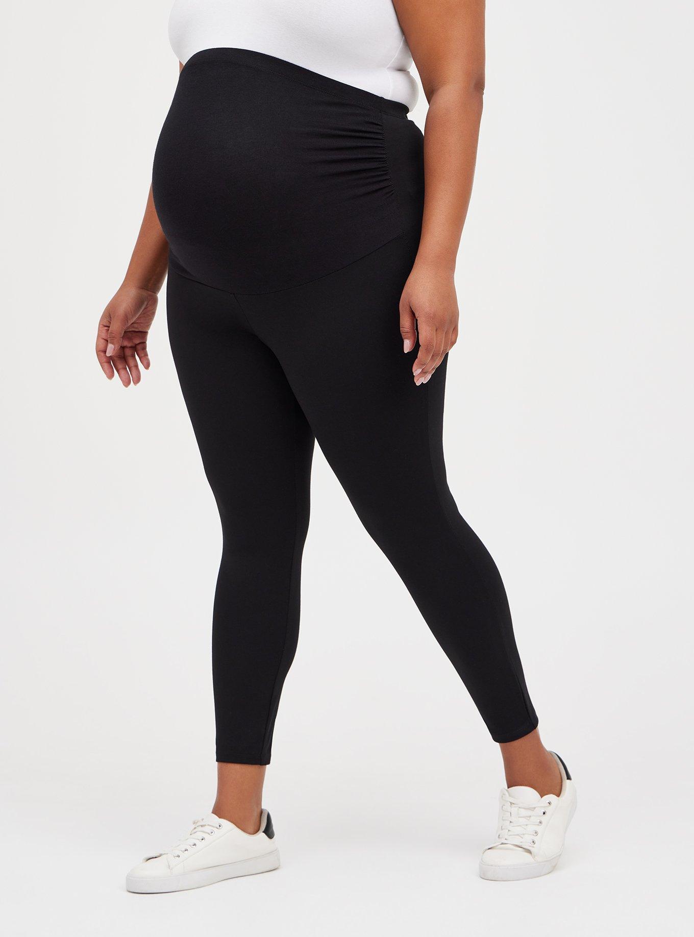 Platinum Maternity Legging - Ponte Black, BLACK, alternate