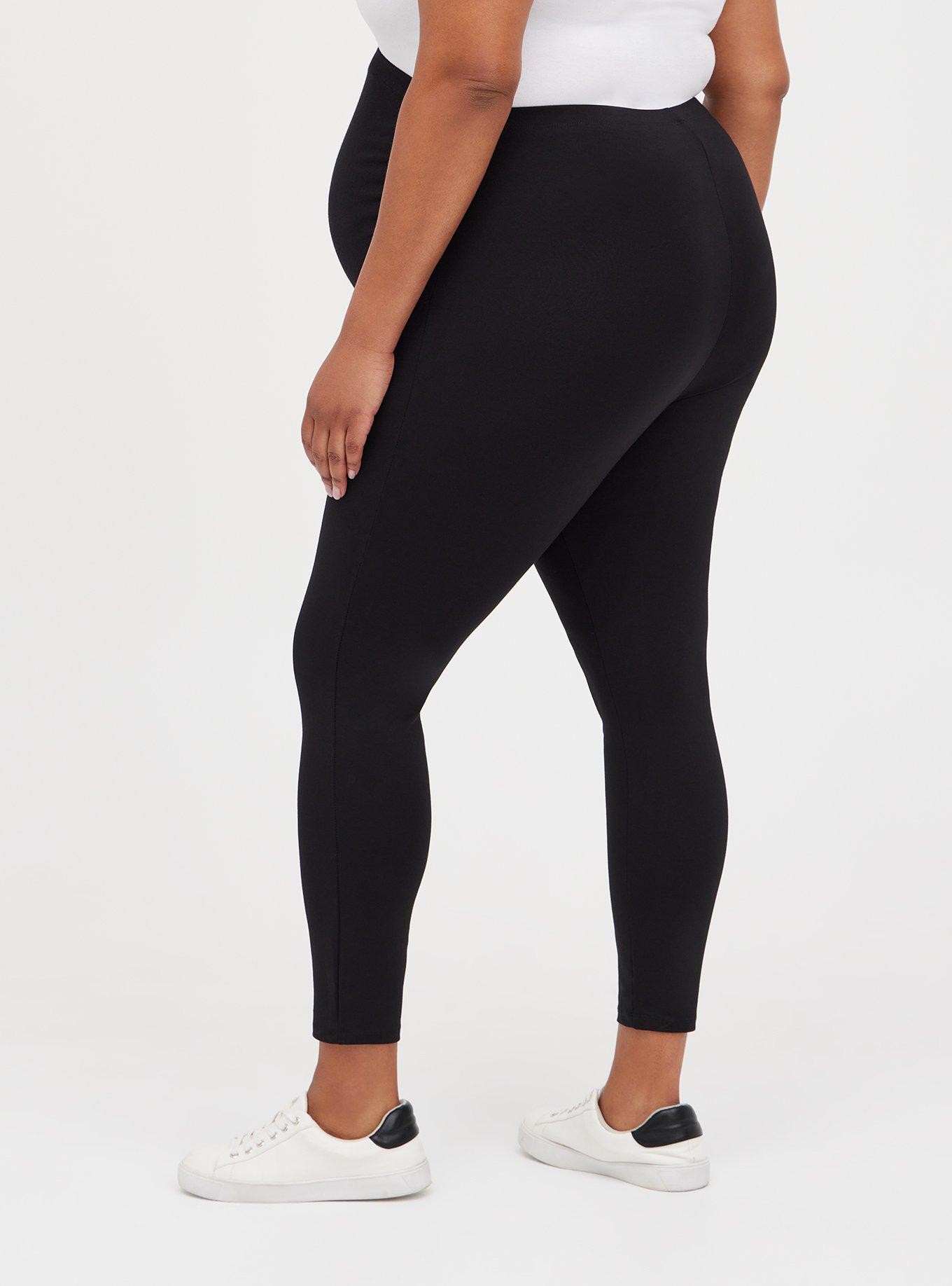 Platinum Maternity Legging - Ponte Black, BLACK, alternate