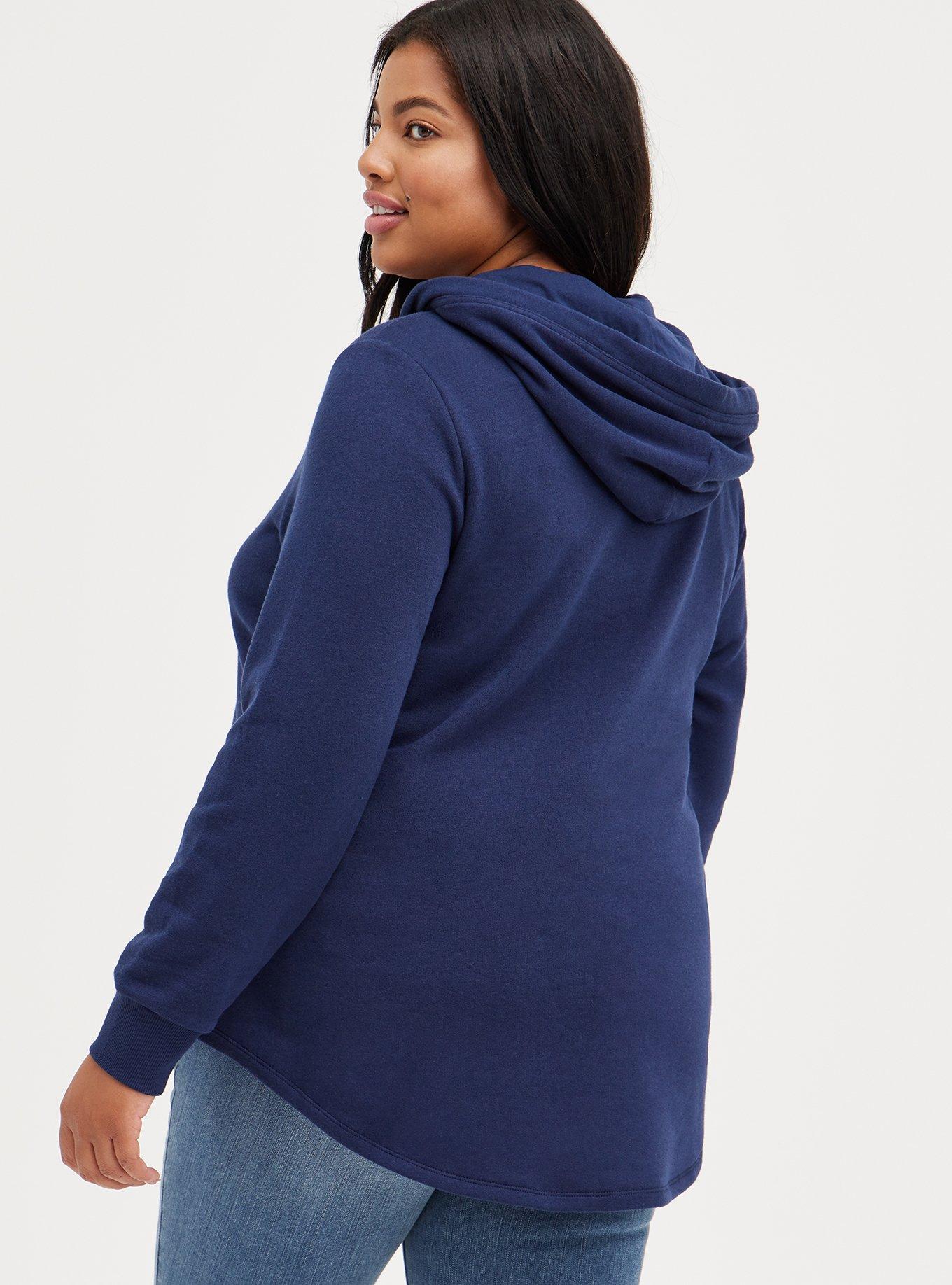 Disney Winnie The Pooh Hi-Low Hoodie , PEACOAT, alternate