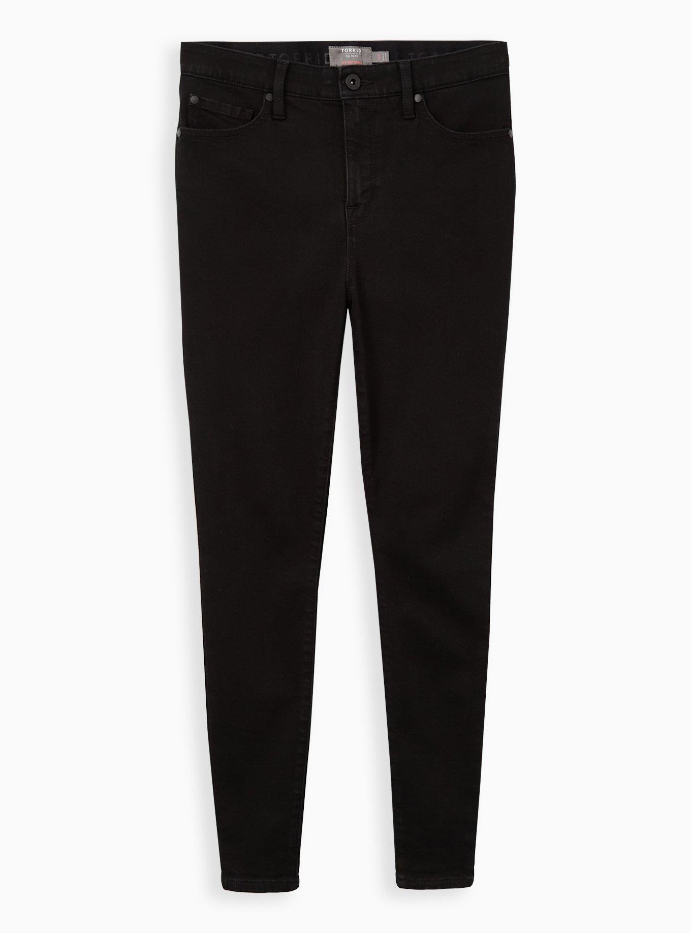 NEVADA Skinny Fit Jeans In Deep Black