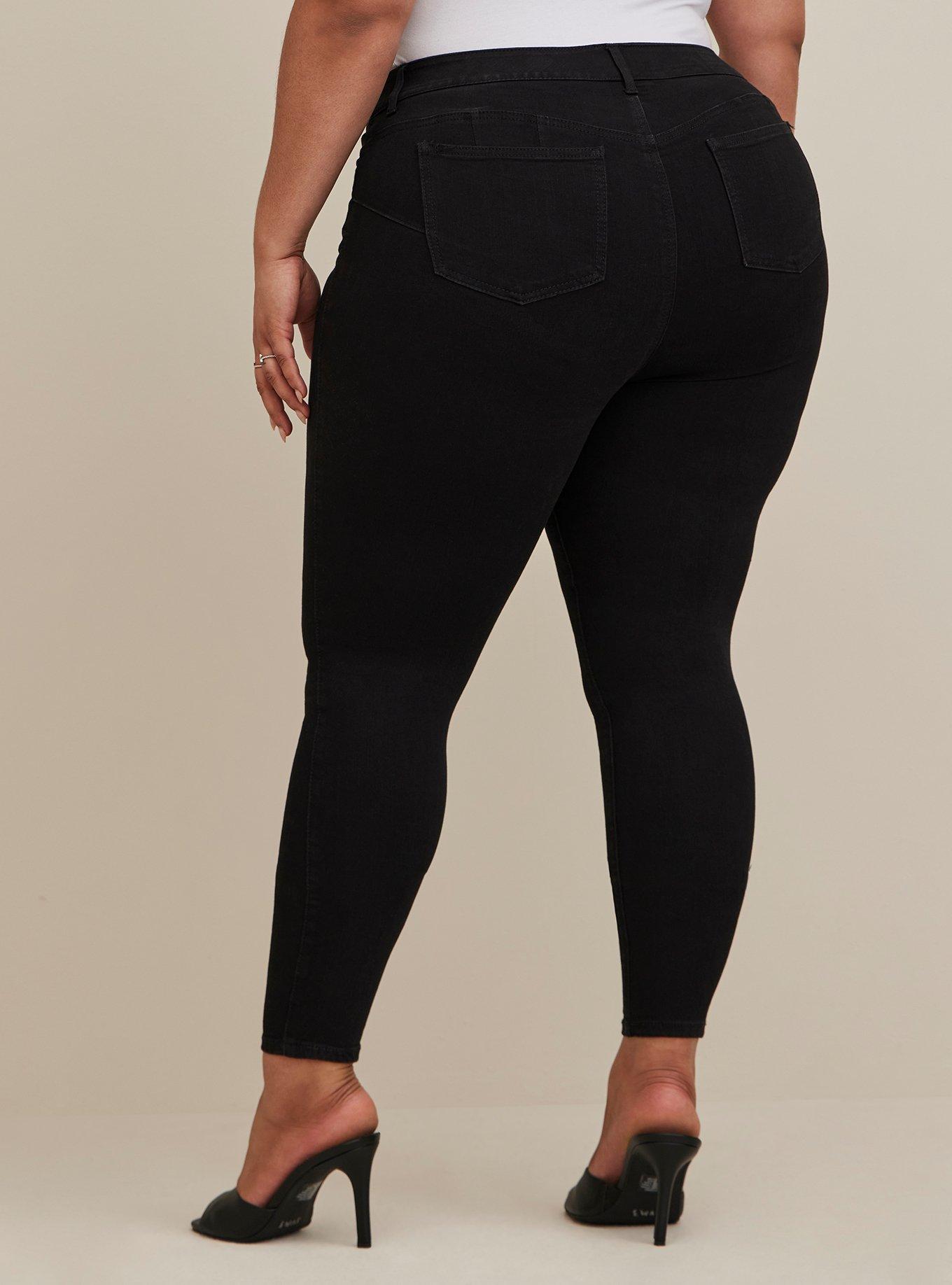 Plus Size - Sky High Skinny Premium Stretch High-Rise Jean - Torrid